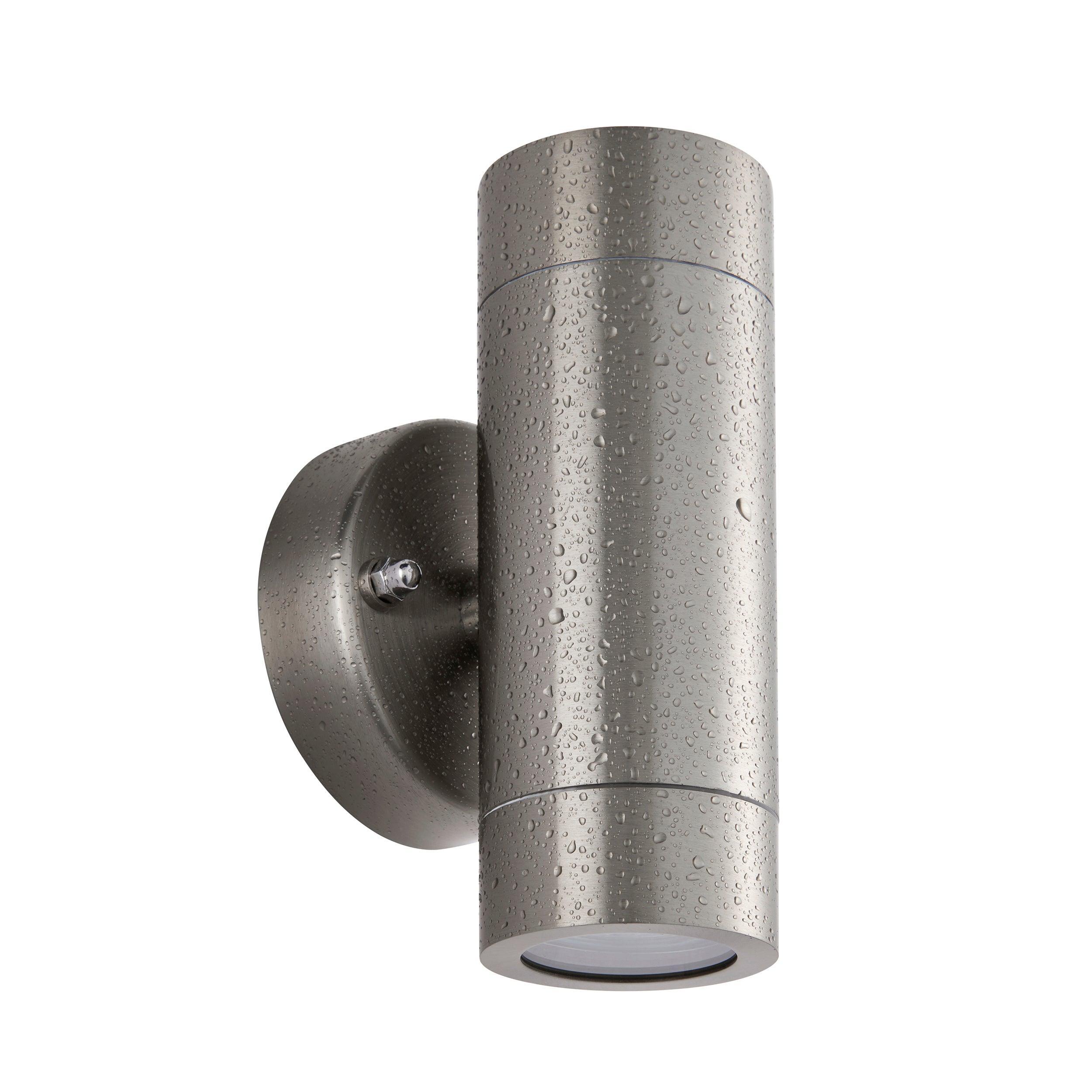 Palin 2 Light Marine Grade Outdoor UP & Down Wall Light IP65 7W-WAREHOUSE-40-290626