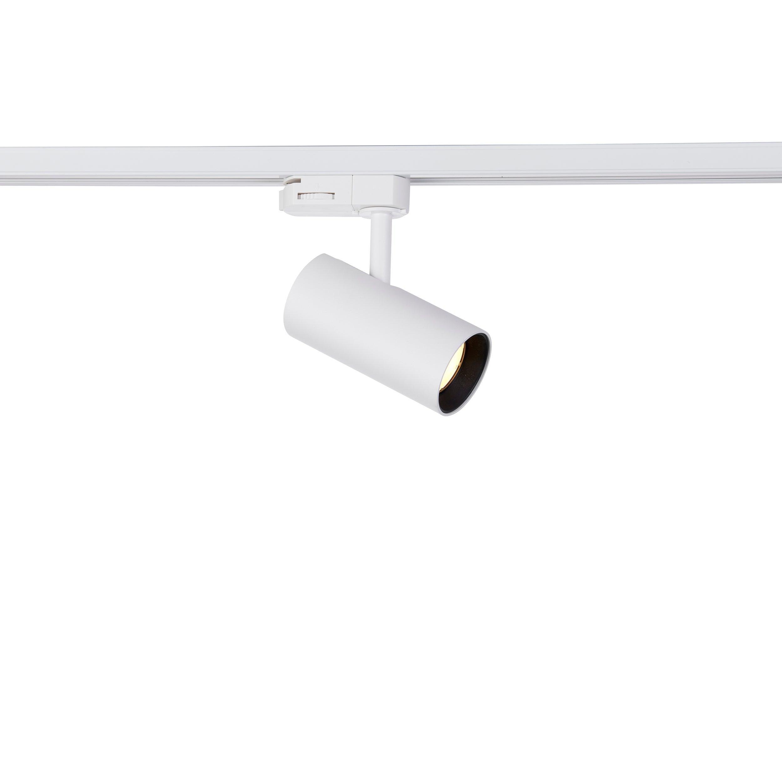 coltled 15w track head 3000k matt white by saxby lighting, close up image 37