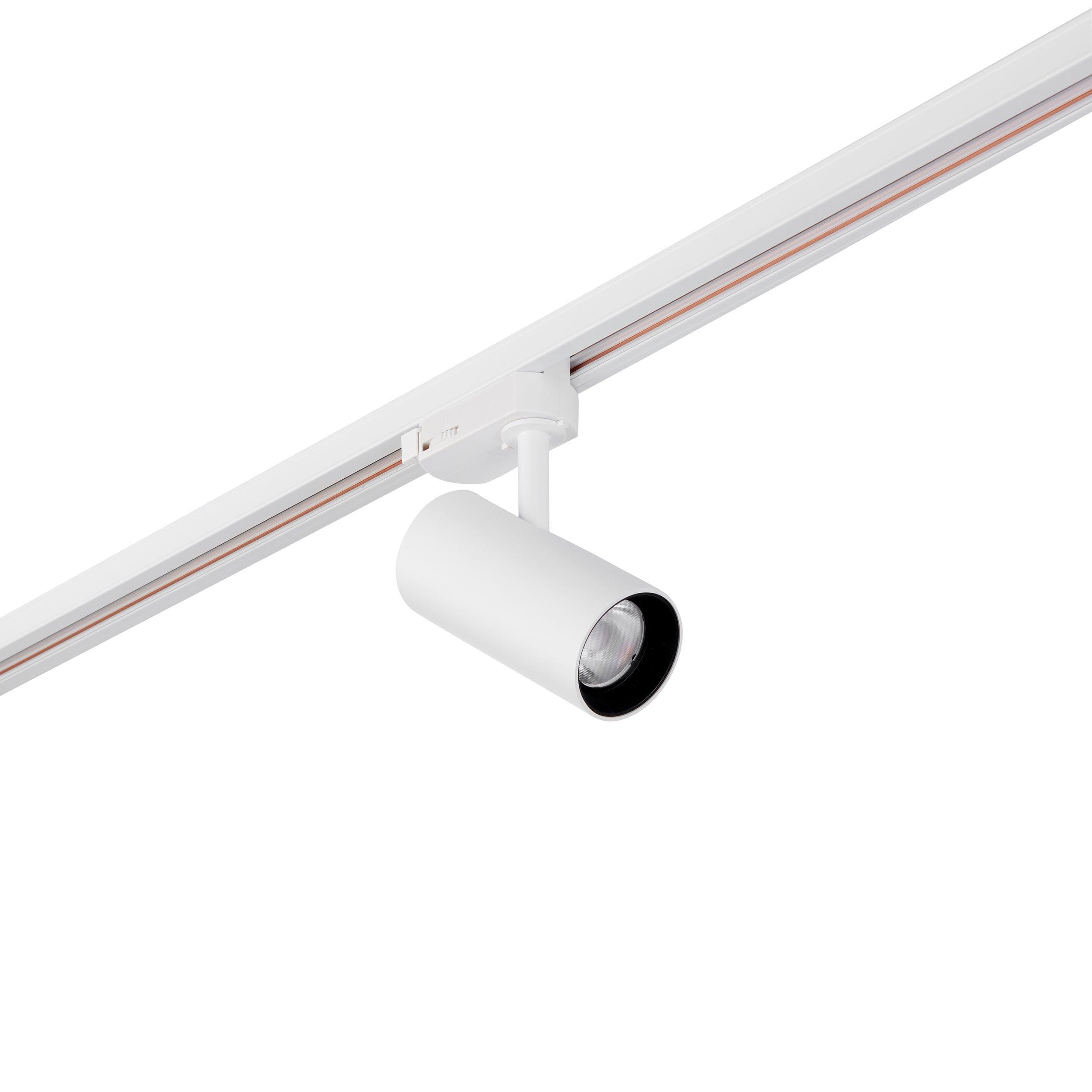 coltled 15w track head light matt white cool white by saxby lighting, close up image 28