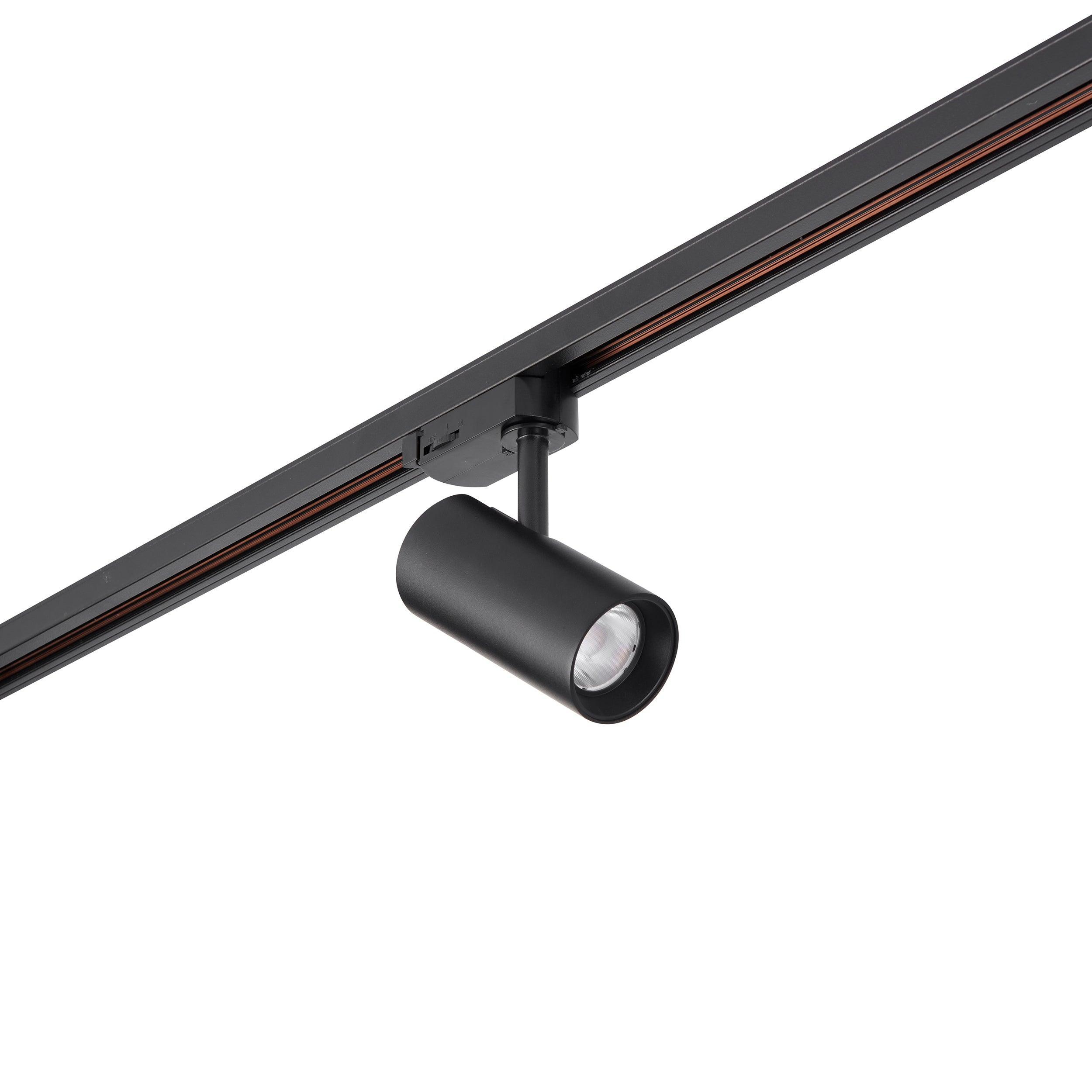 coltled 15w track head light matt black warm white by saxby lighting, close up image 27