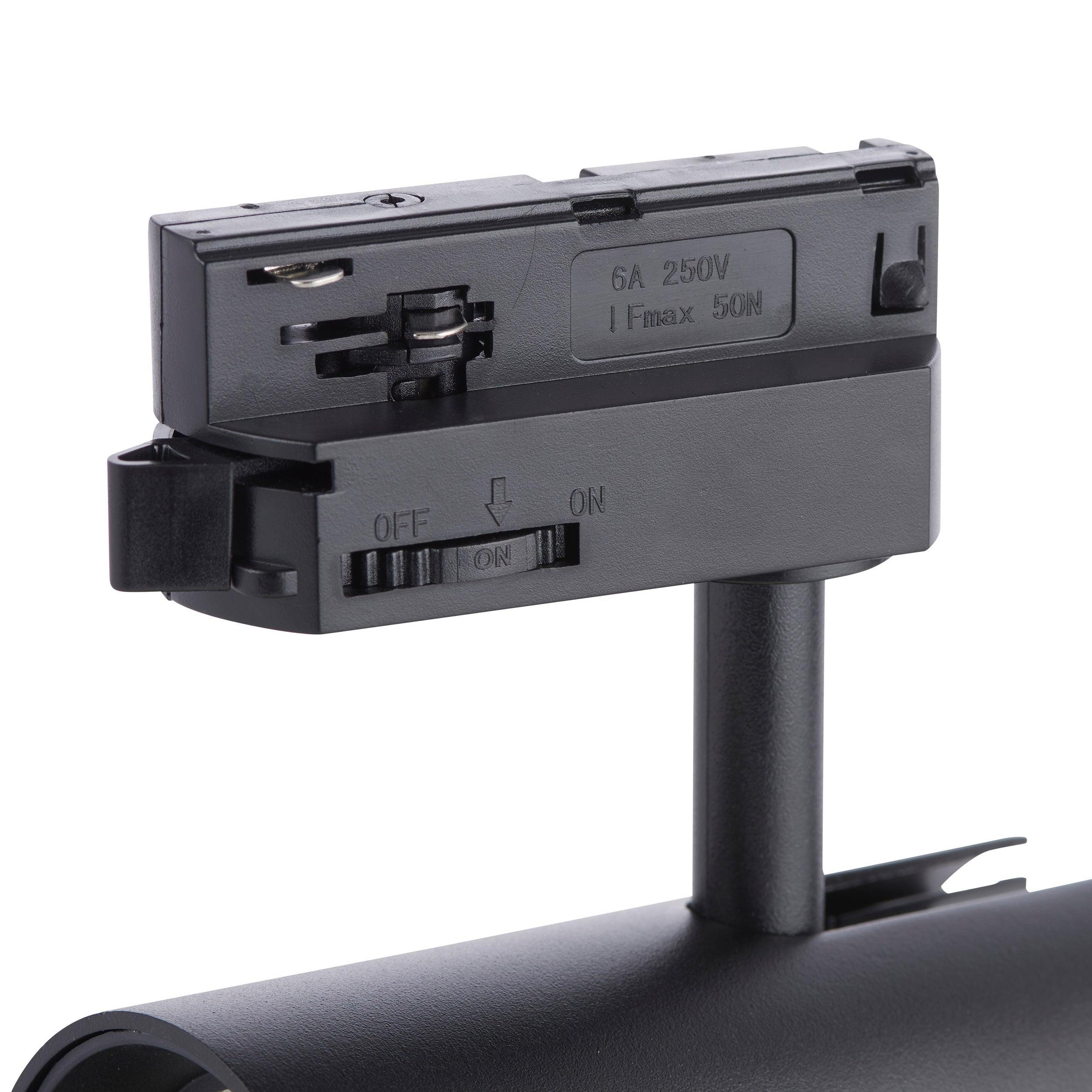 coltled 15w track head light matt black warm white by saxby lighting, close up image 21