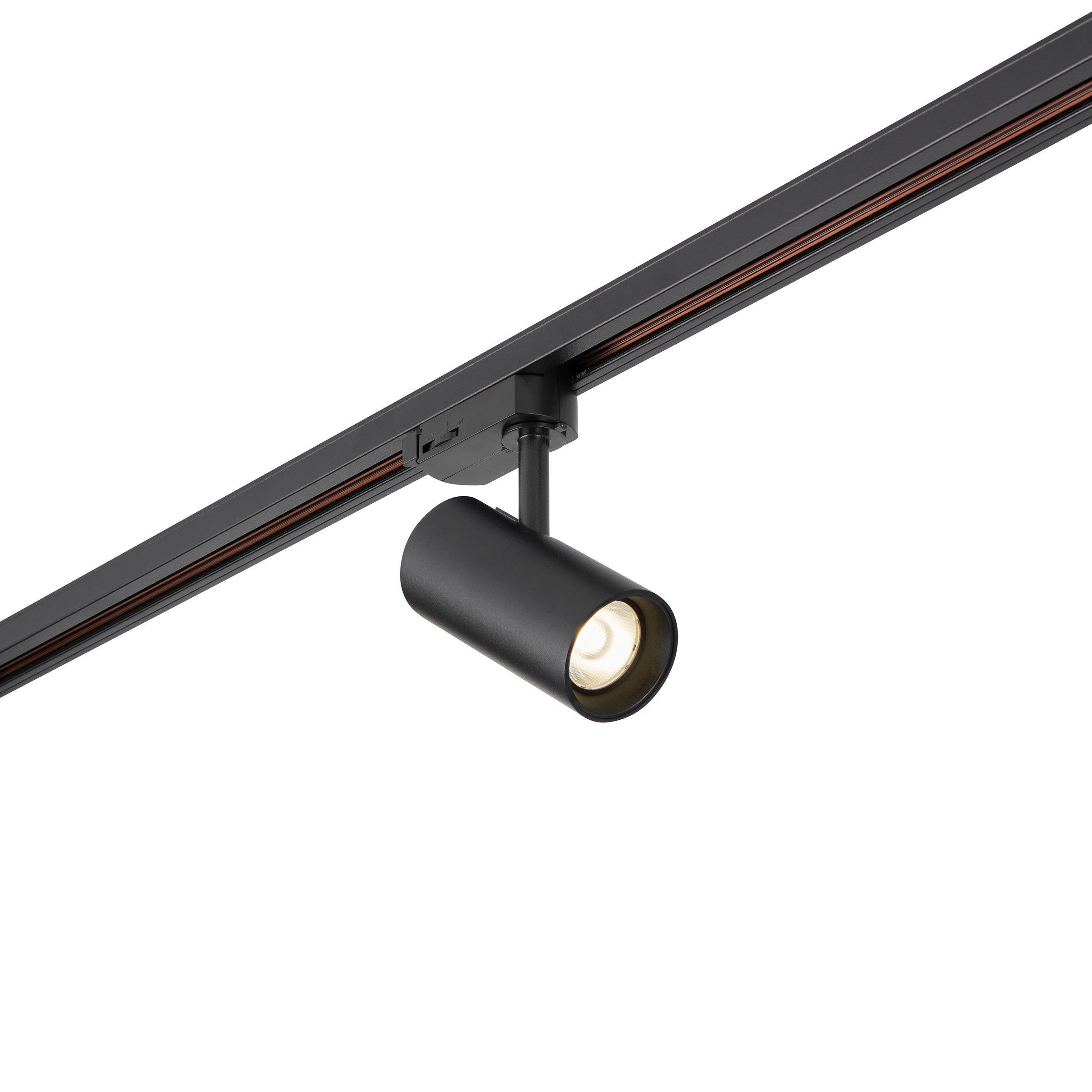 coltled 15w track head light matt black cool white by saxby lighting, close up image 35