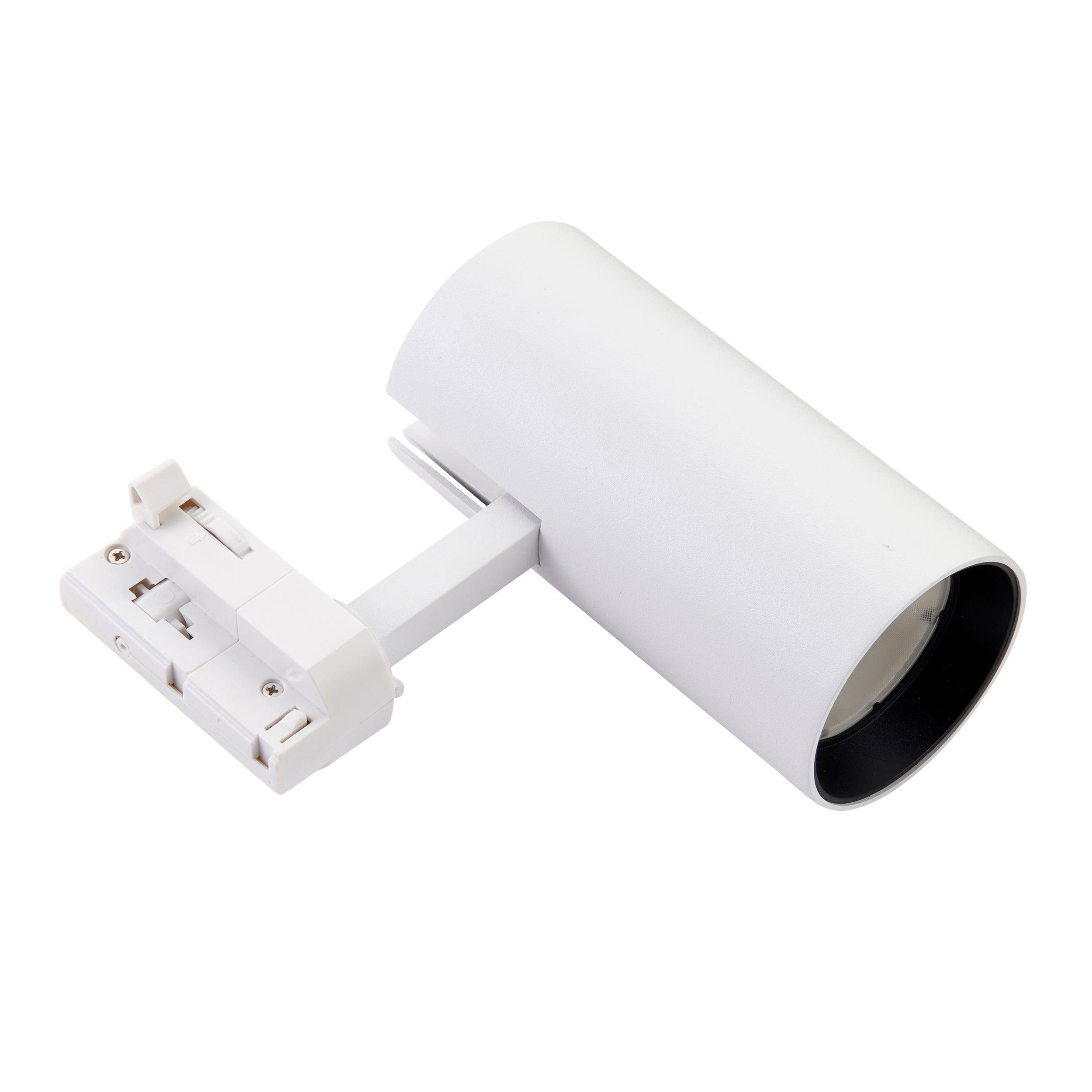 coltled 23w track head 3000k matt white warm white by saxby lighting, close up image 33