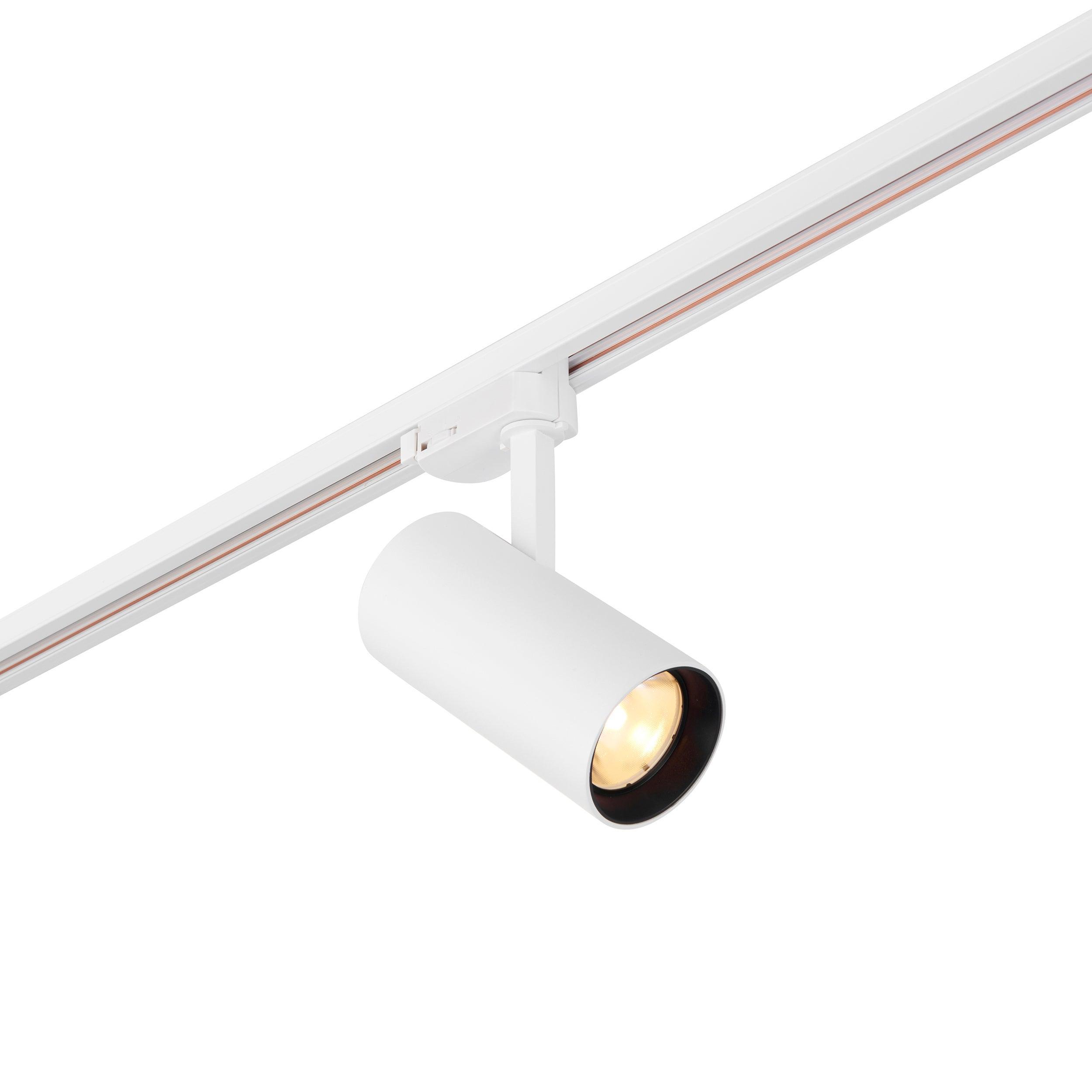 coltled 23w track head 3000k matt white warm white by saxby lighting, close up image 34