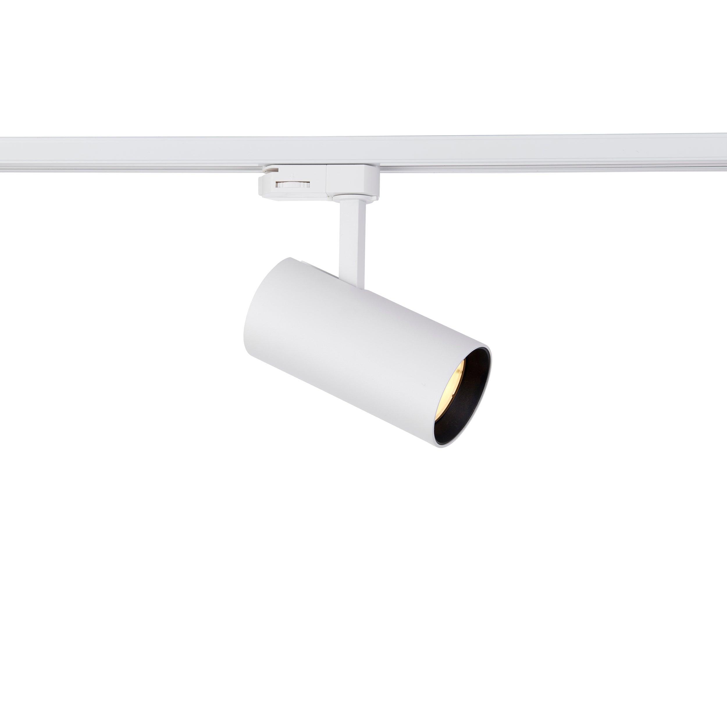 coltled 23w track head 3000k matt white warm white by saxby lighting, close up image 21