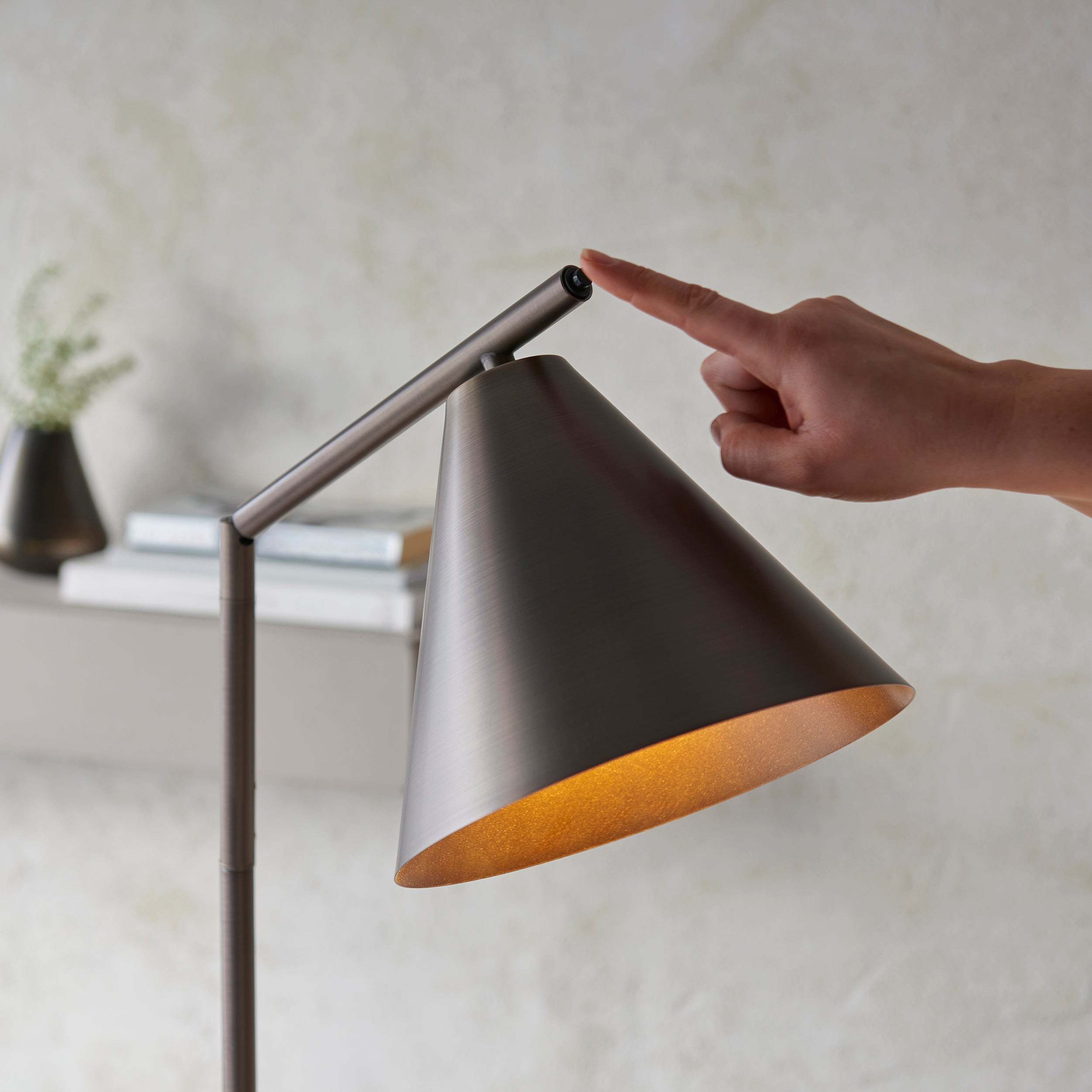 Cape Bronze Task Floor Lamp