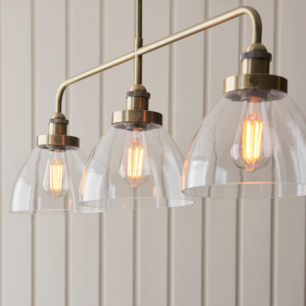 Hansen Linear Brass Kitchen Island Light-OPEN-BOX-BSL-270826