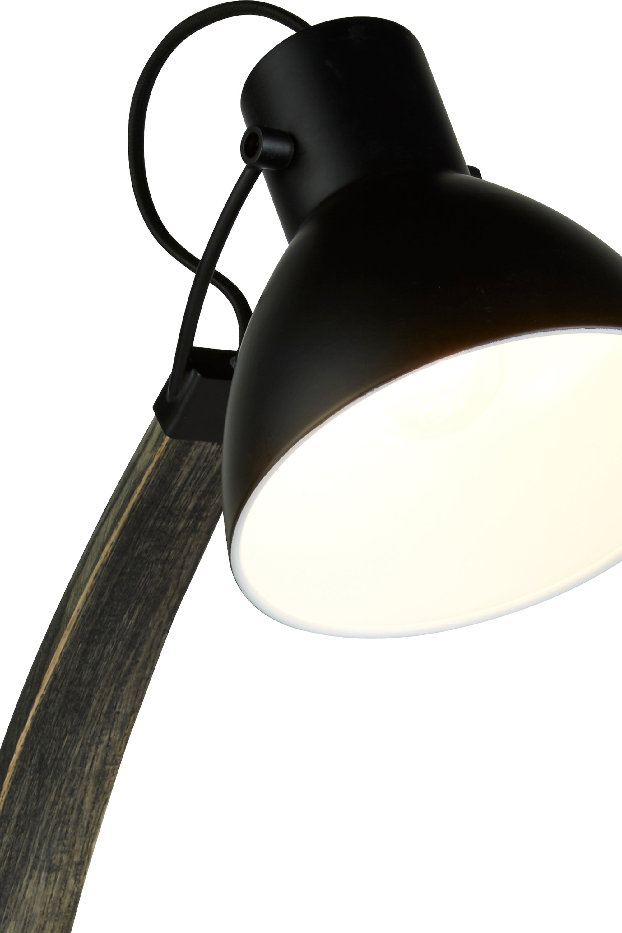 Searchlight Nanna Black Ash Table Lamp