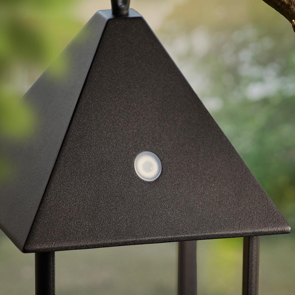 Hoot Battery Powered Black Outdoor Large Table Lamp
