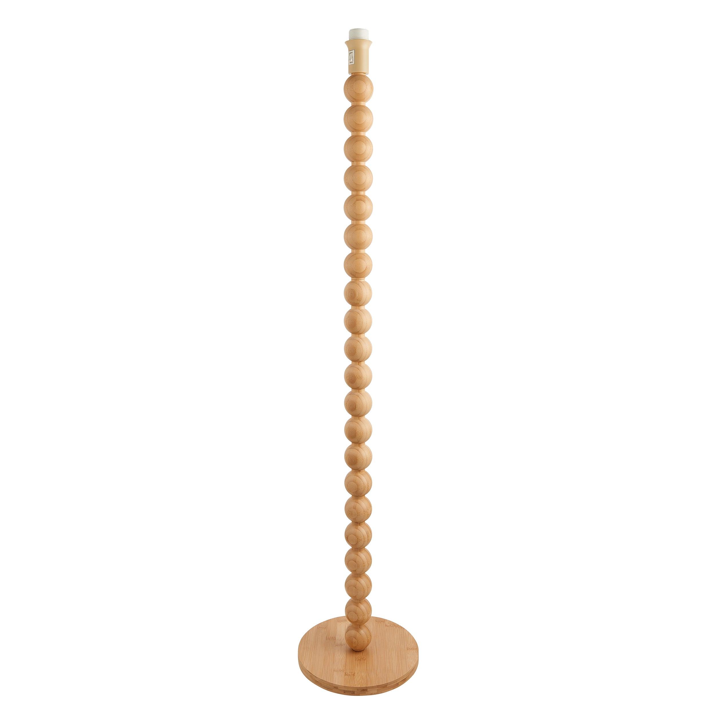 Cane Bamboo Floor Lamp Base