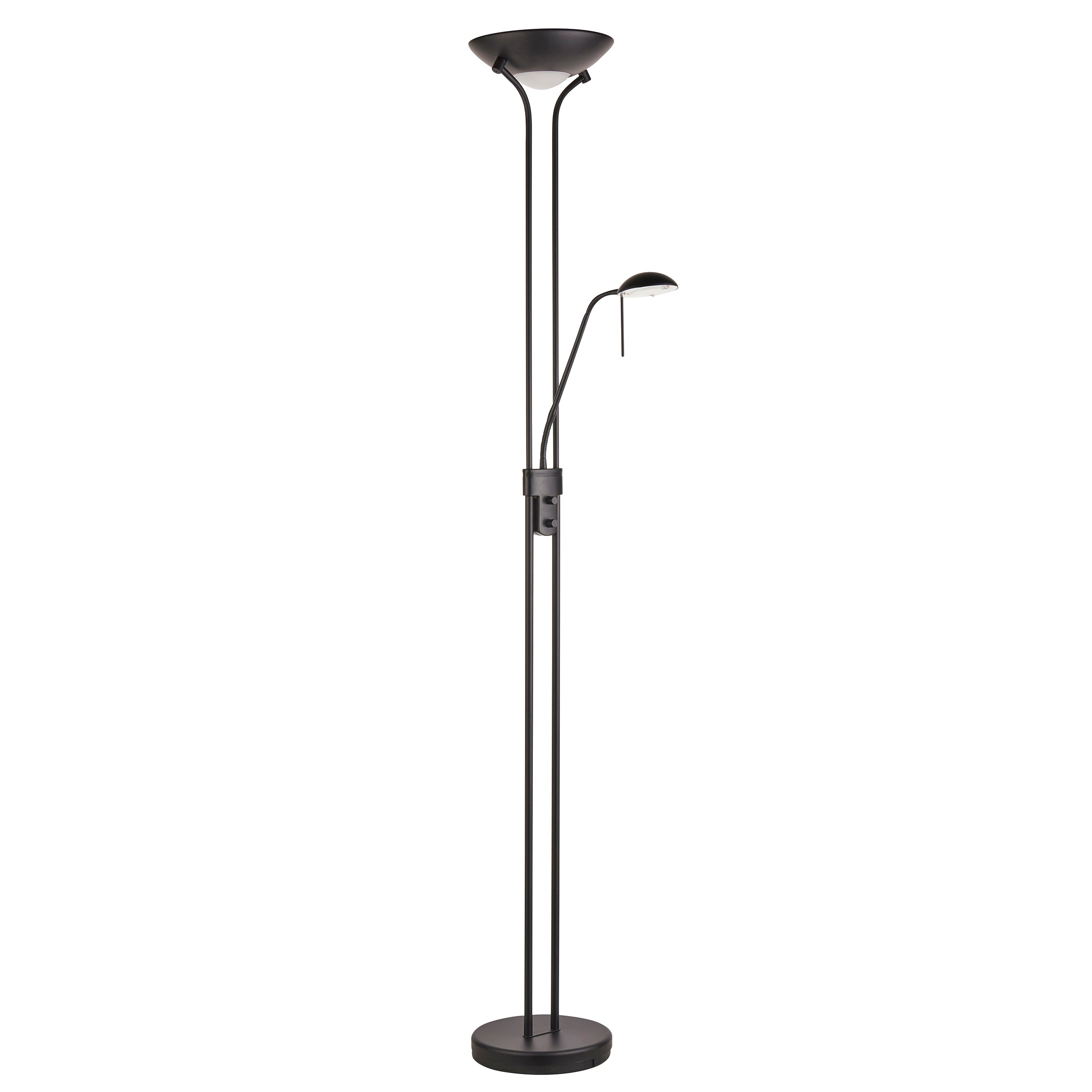 Rome Black Mother & Child Floor Lamp