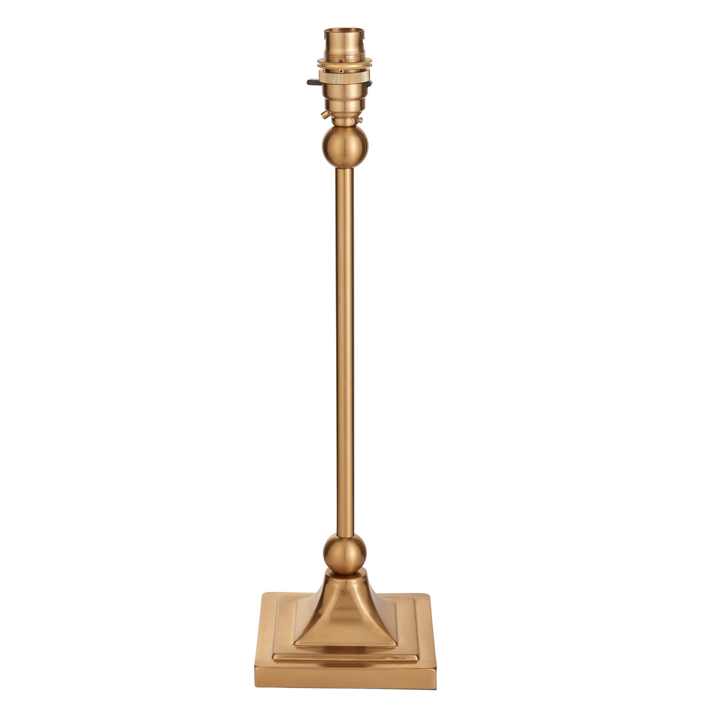 Santiago Brass Table Lamp Base