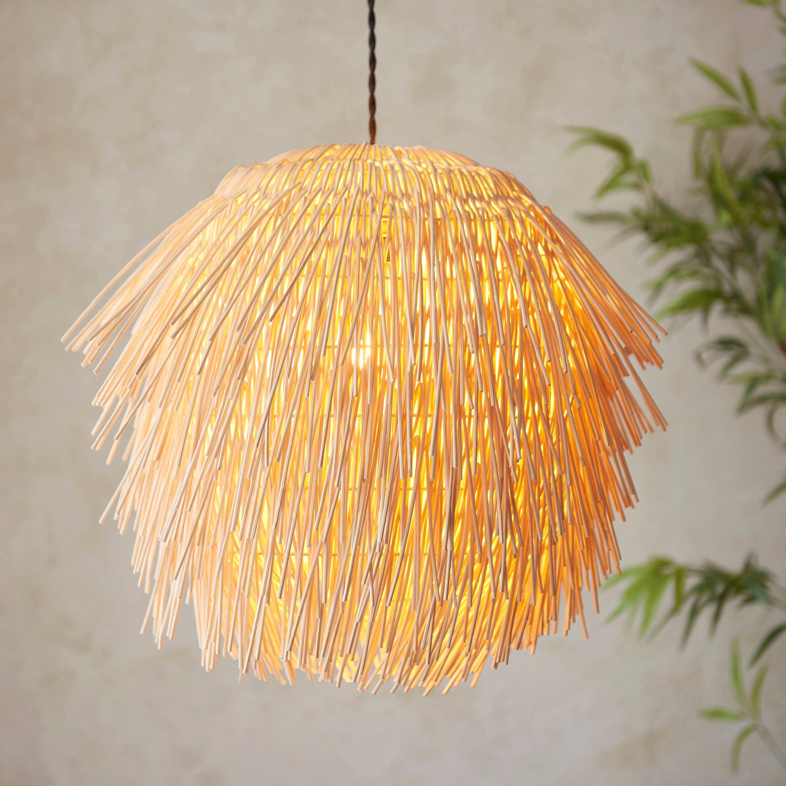 Pushpa Rattan Light Shade