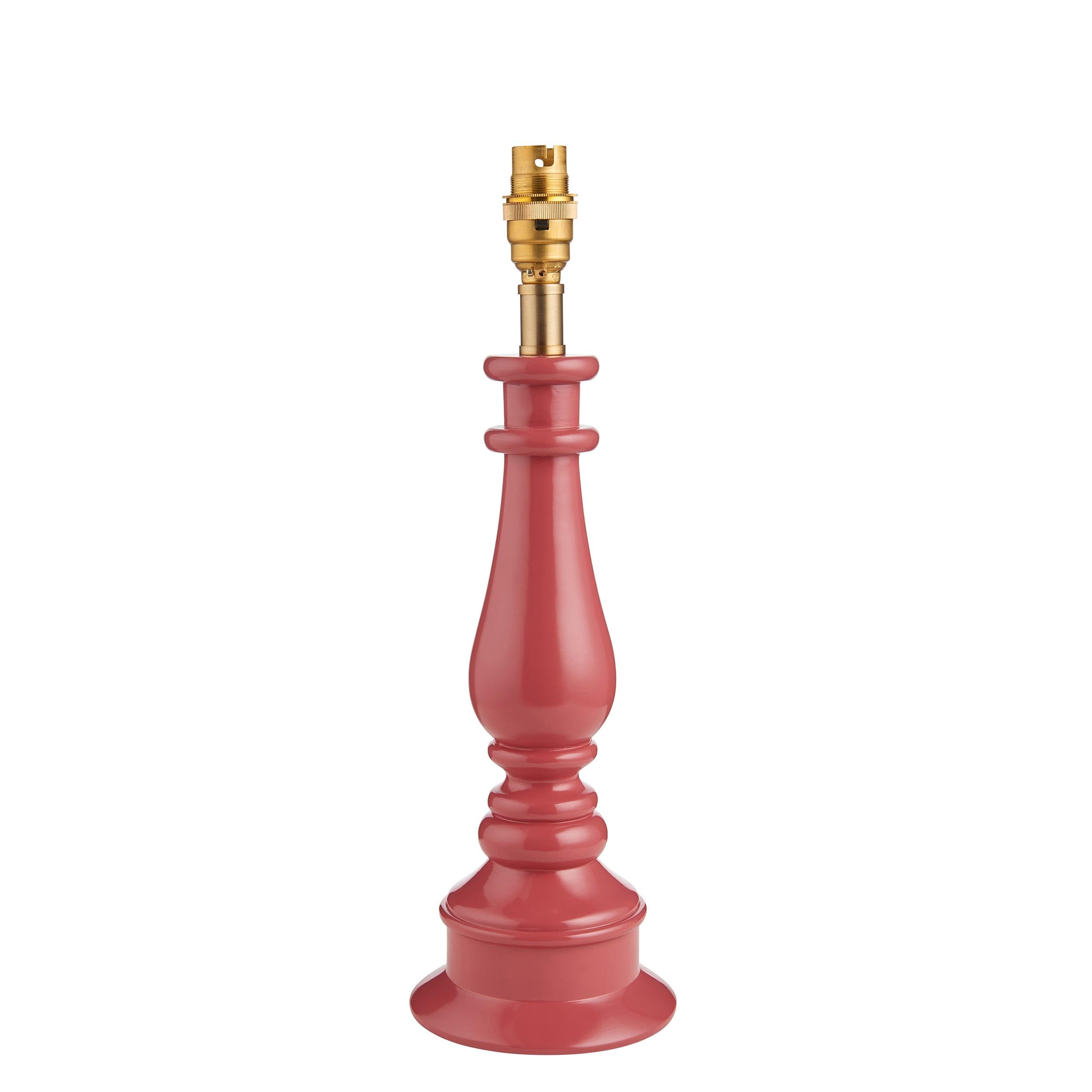 Myrtle Pink Table Lamp Base