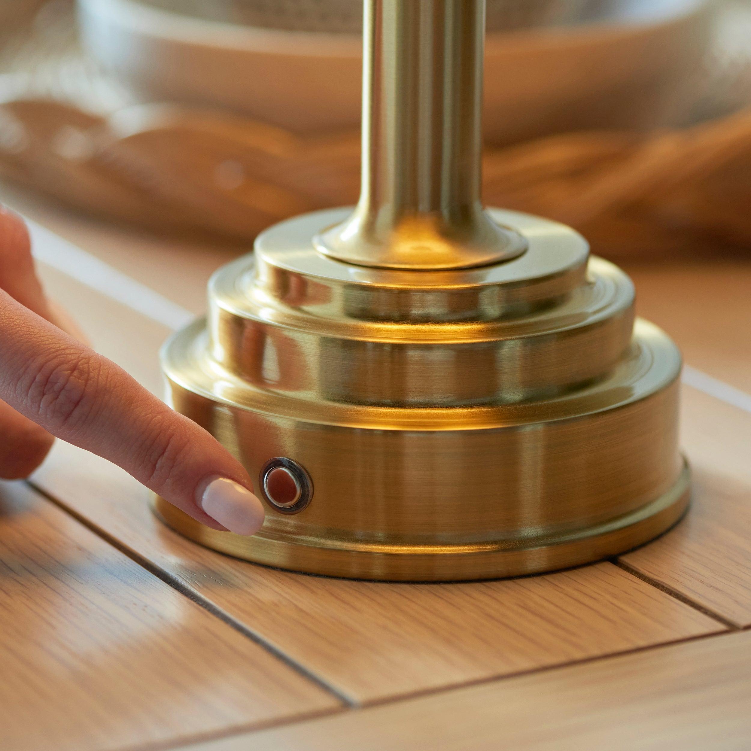 Upton Rechargeable Table Lamp Base