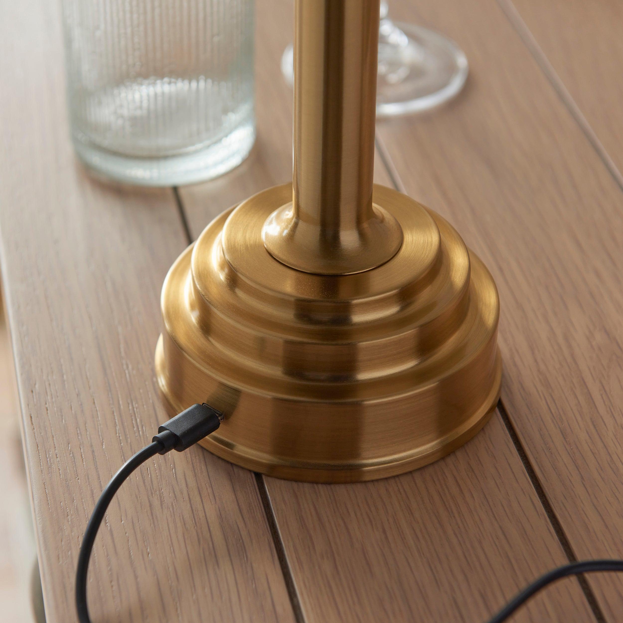 Upton Rechargeable Table Lamp Base