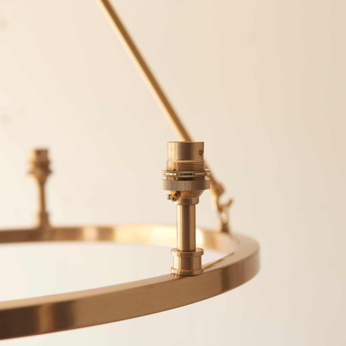 Endon Chester 3 Light Brass Ceiling Pendant-warehouse-180926
