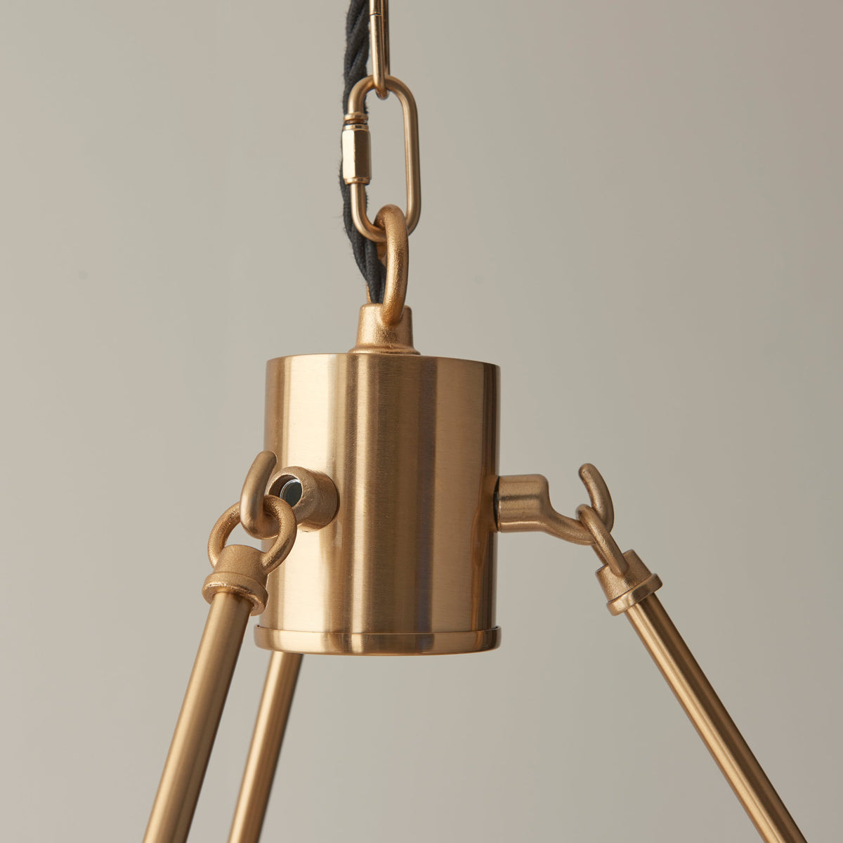 Endon Chester 3 Light Brass Ceiling Pendant-warehouse-180926