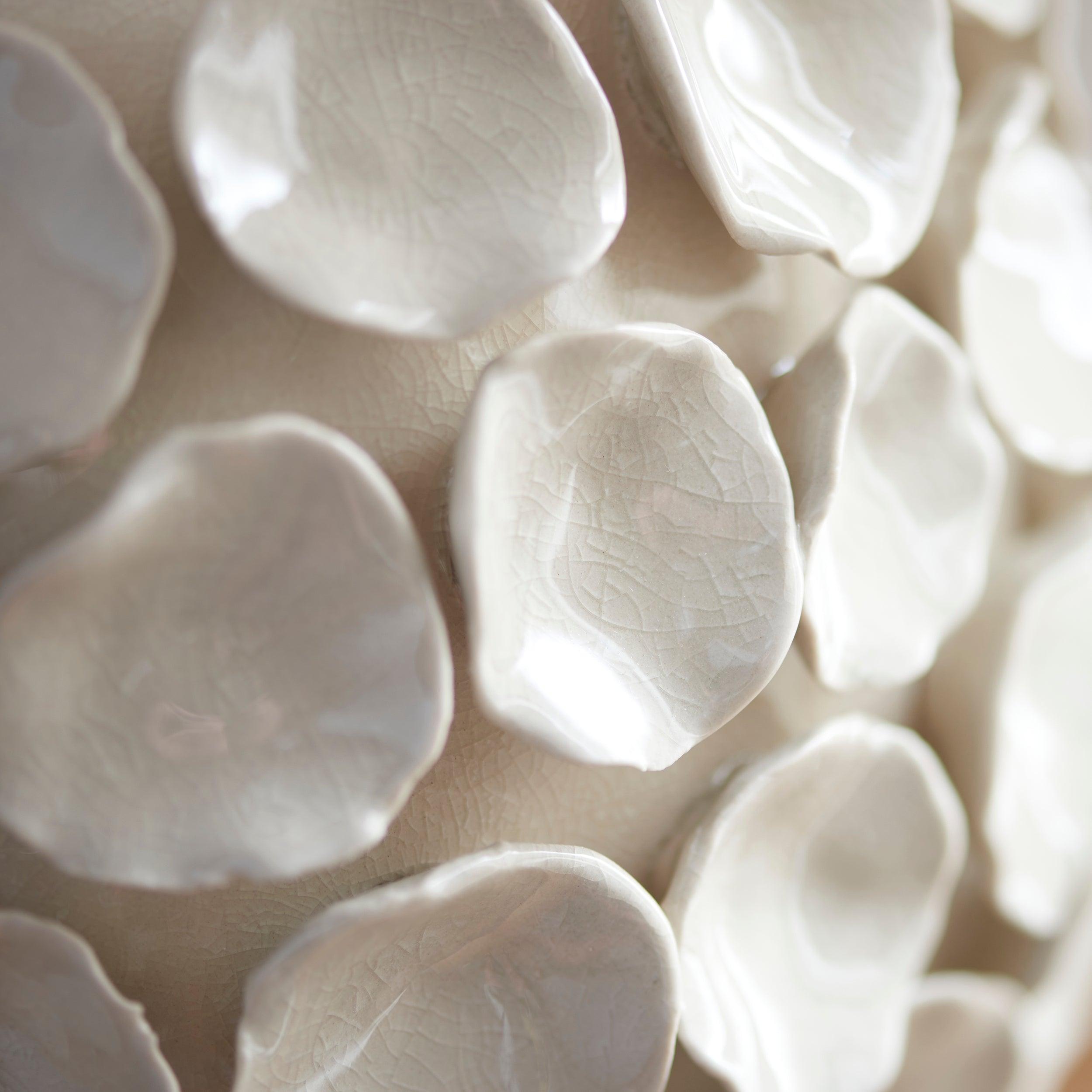 Borello White Ceramic Table Lamp Base