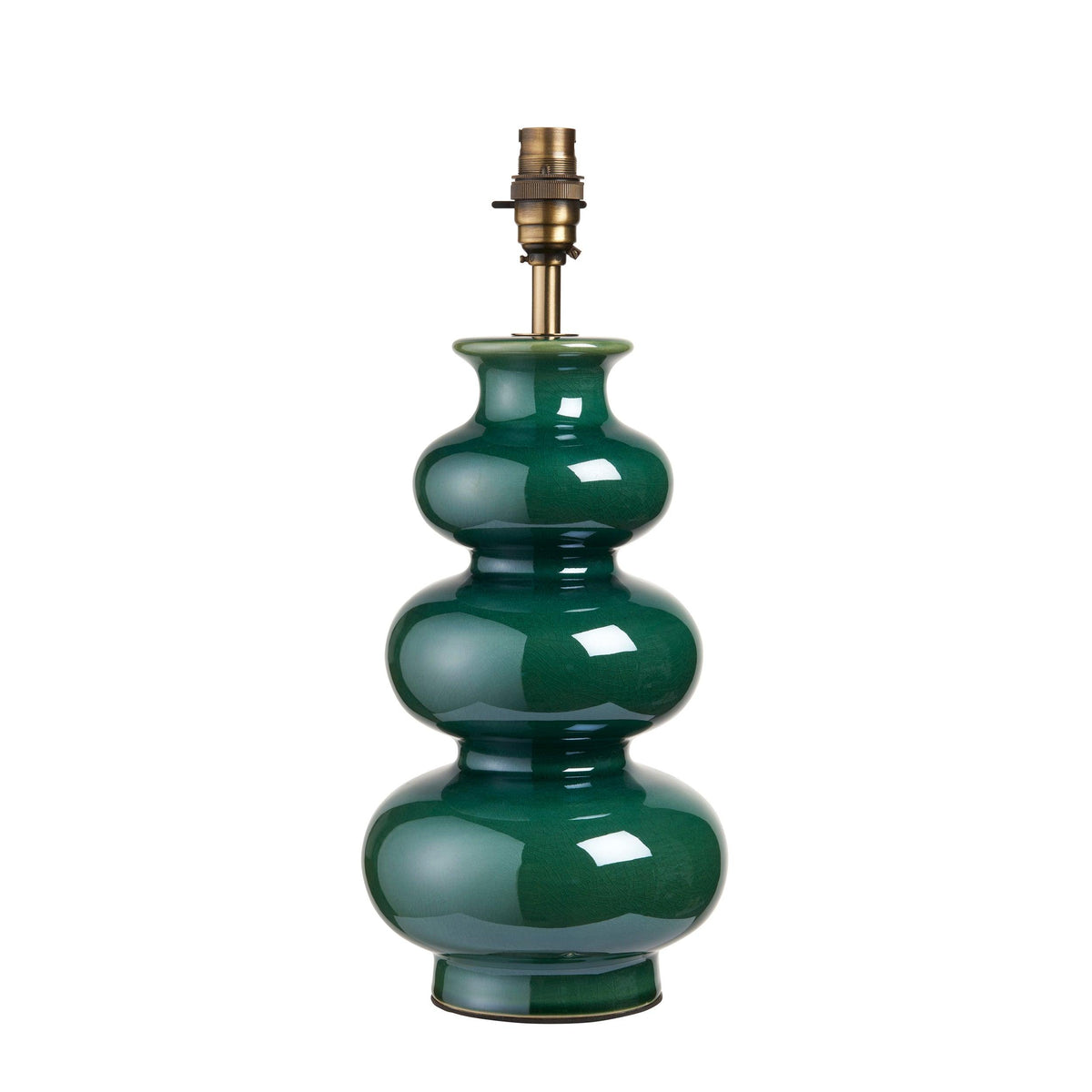 Monroe Green Ceramic Table Lamp Base-OPEN-BOX-BSL-270826