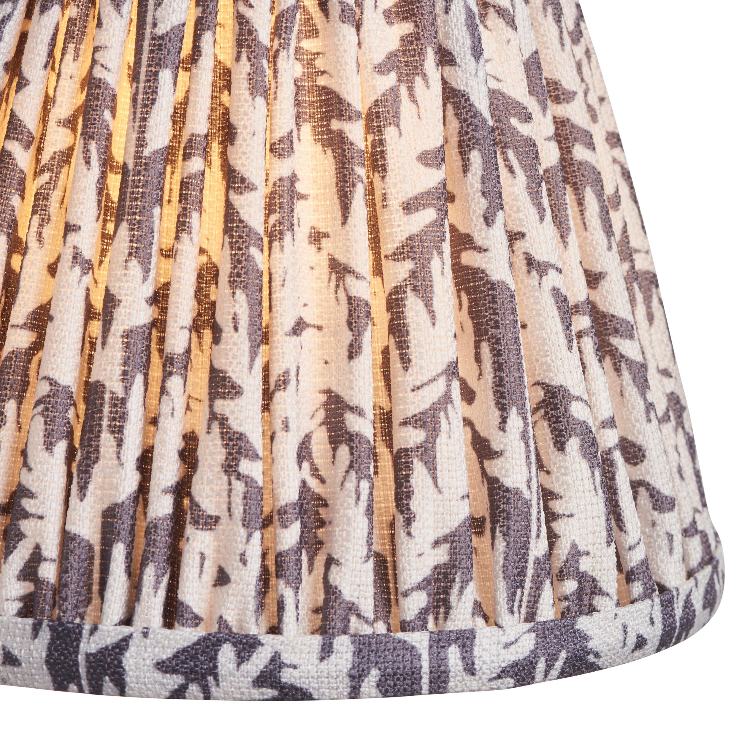 Leaf 16cm Grey Lamp Shade