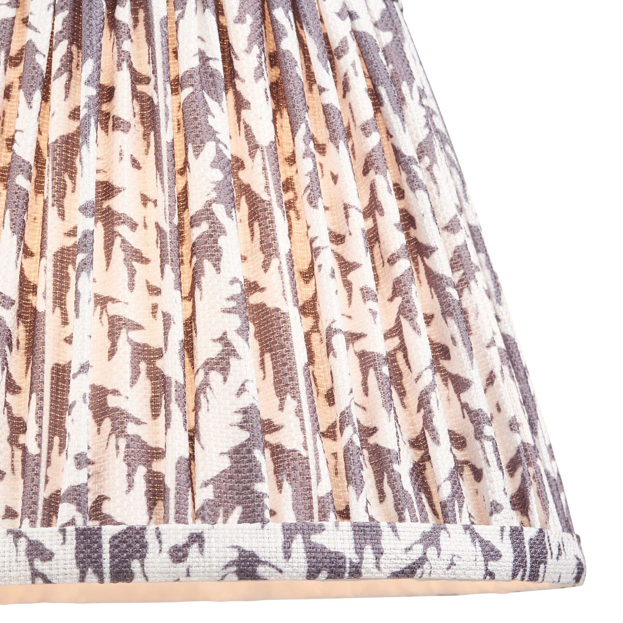 Leaf 20cm Grey Lamp Shade