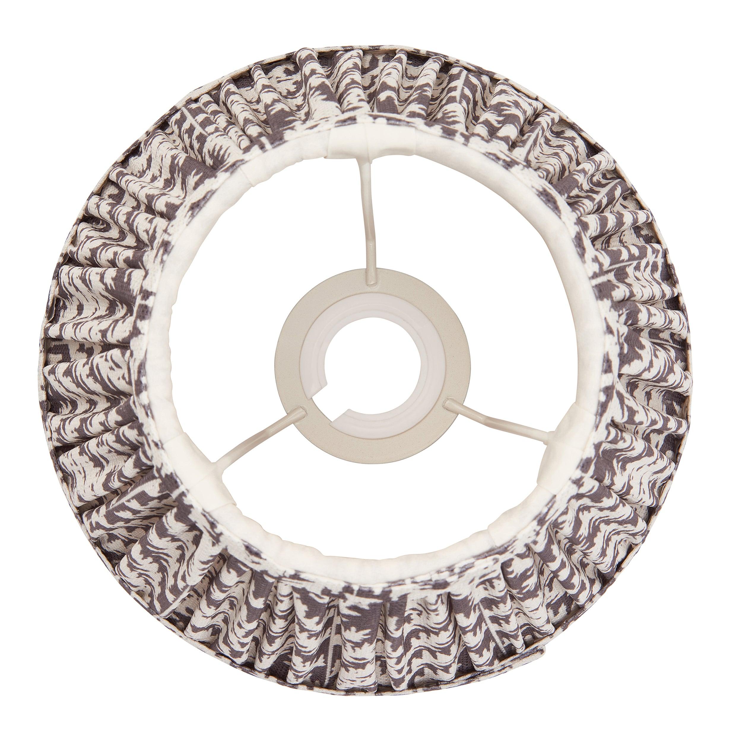 Leaf 20cm Grey Lamp Shade