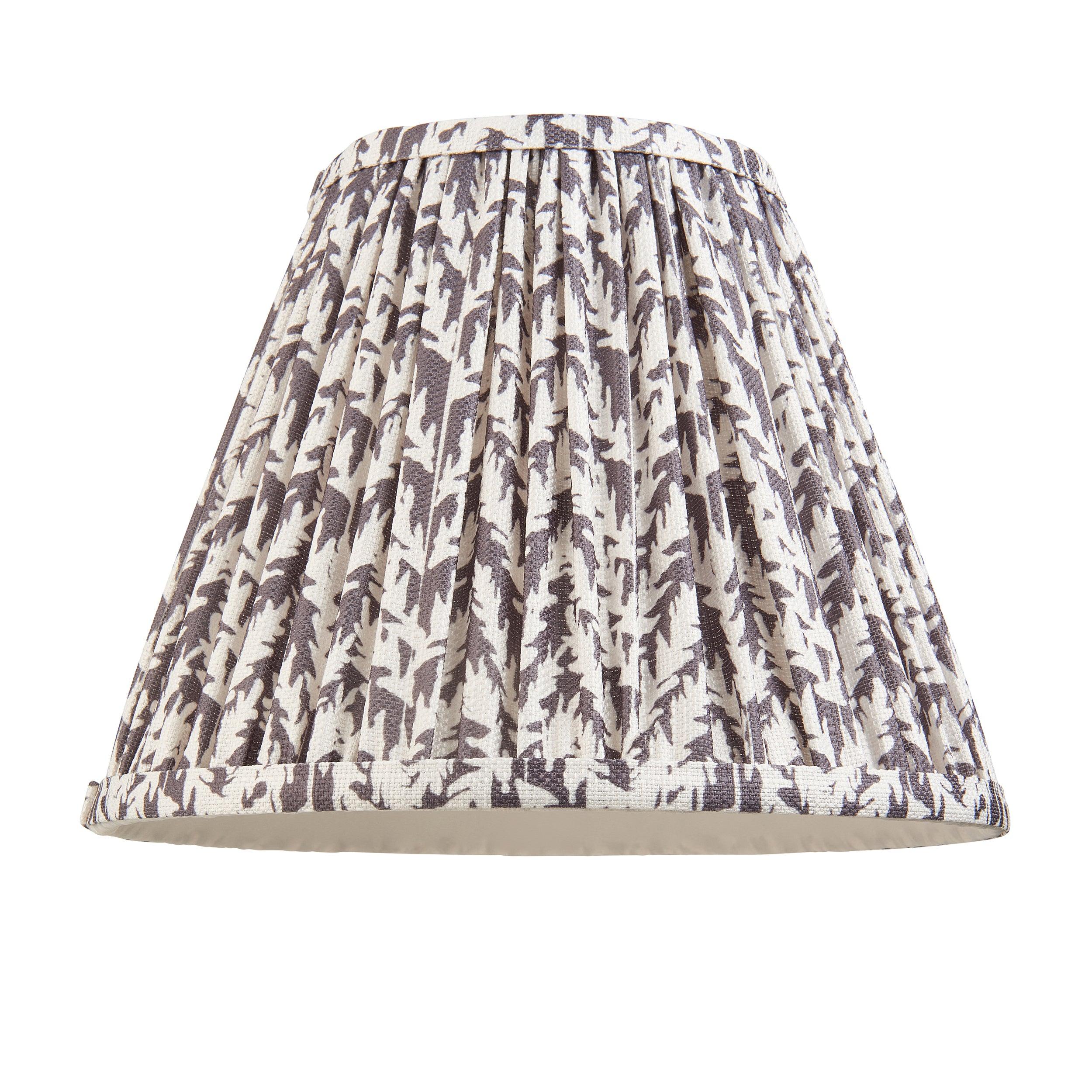 Leaf 25cm Grey Lamp Shade