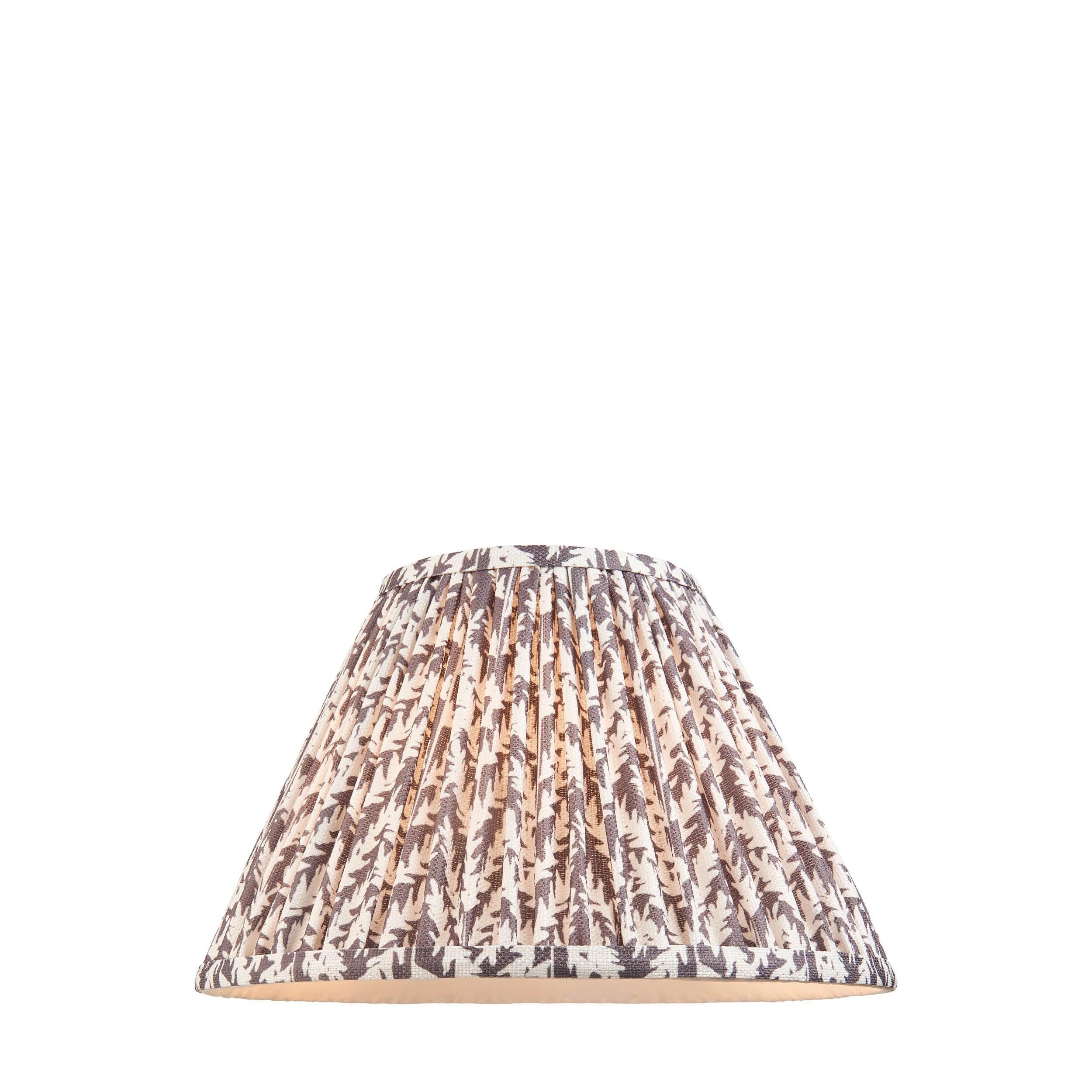 Leaf 30cm Grey Lamp Shade