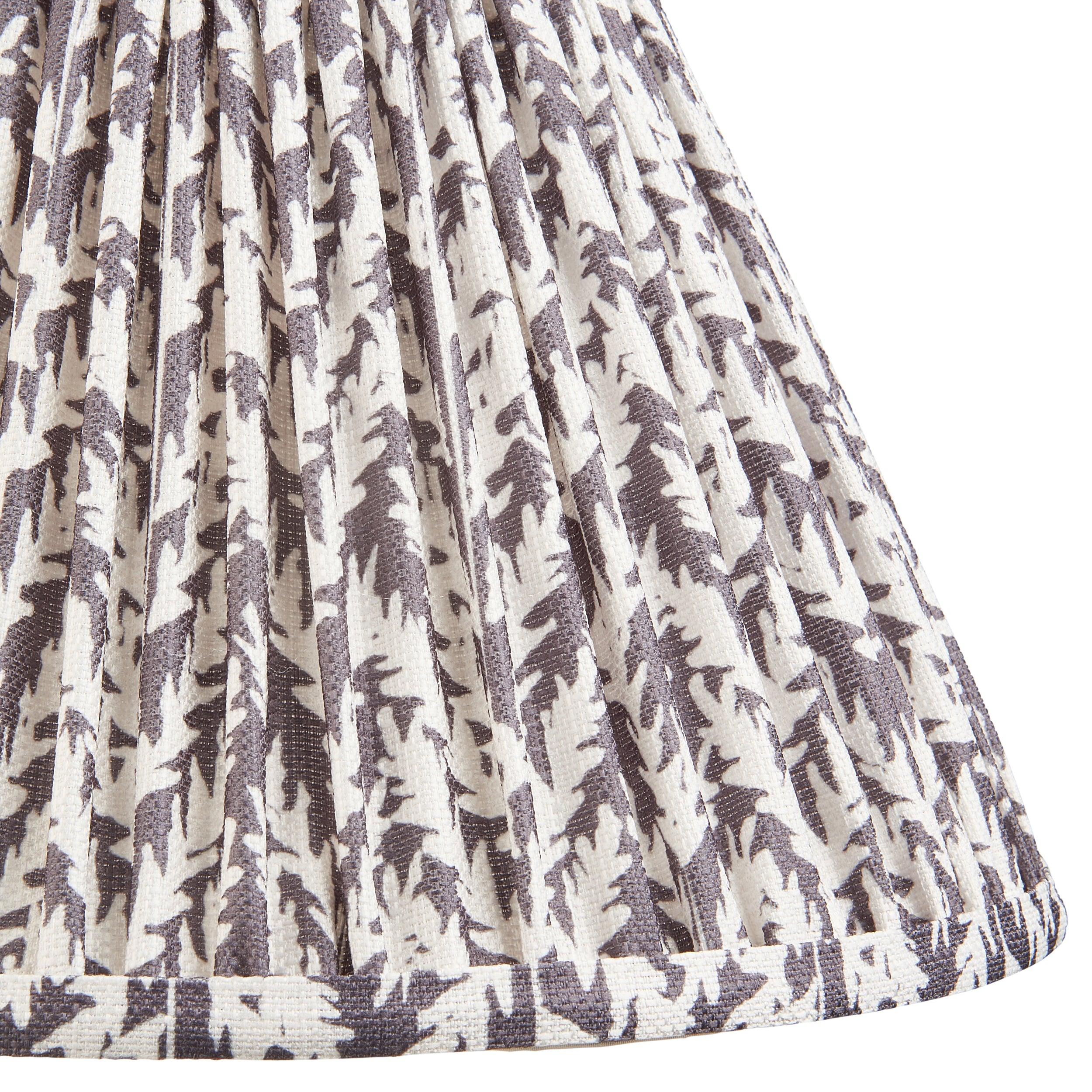 Leaf 30cm Grey Lamp Shade