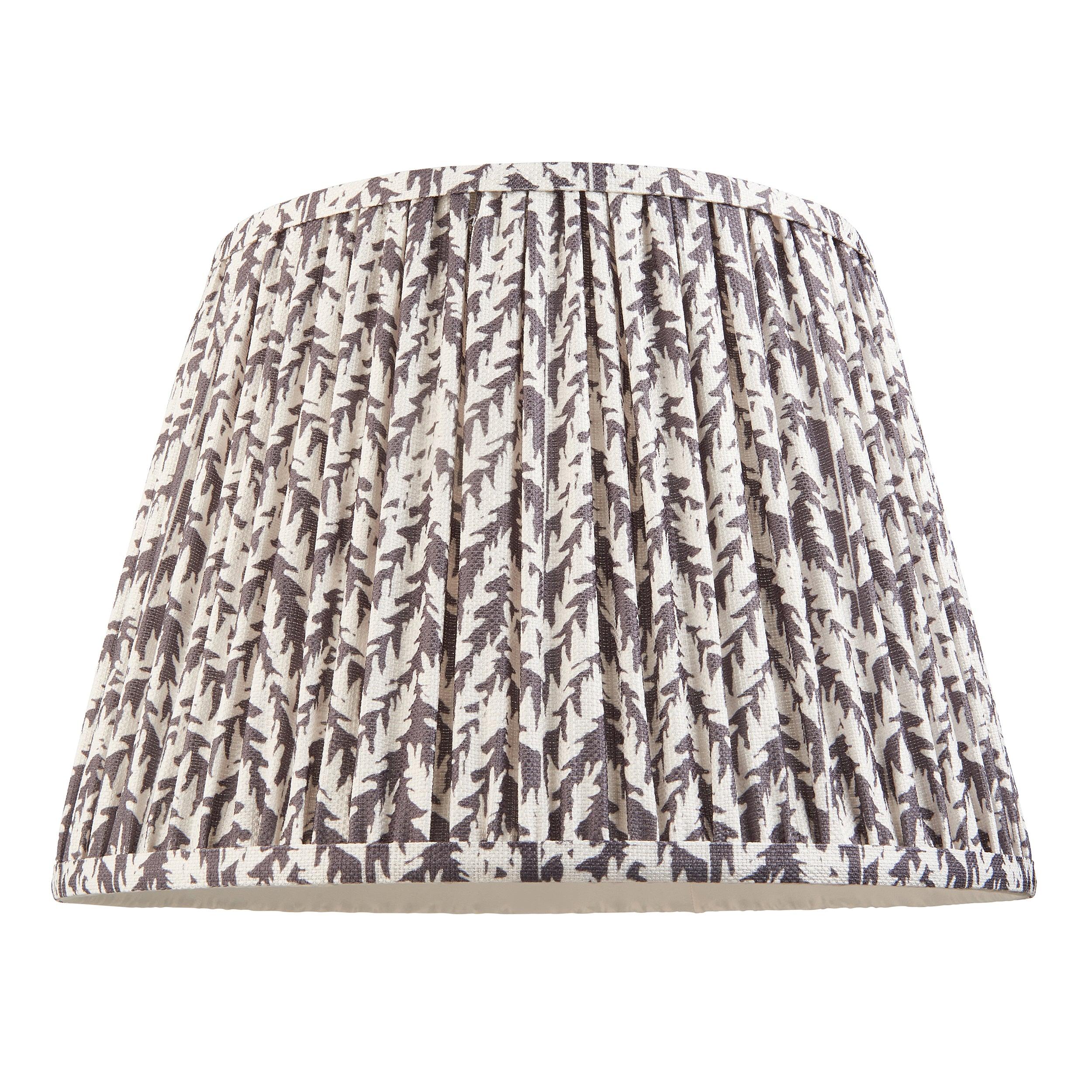 Leaf 35cm Grey Lamp Shade