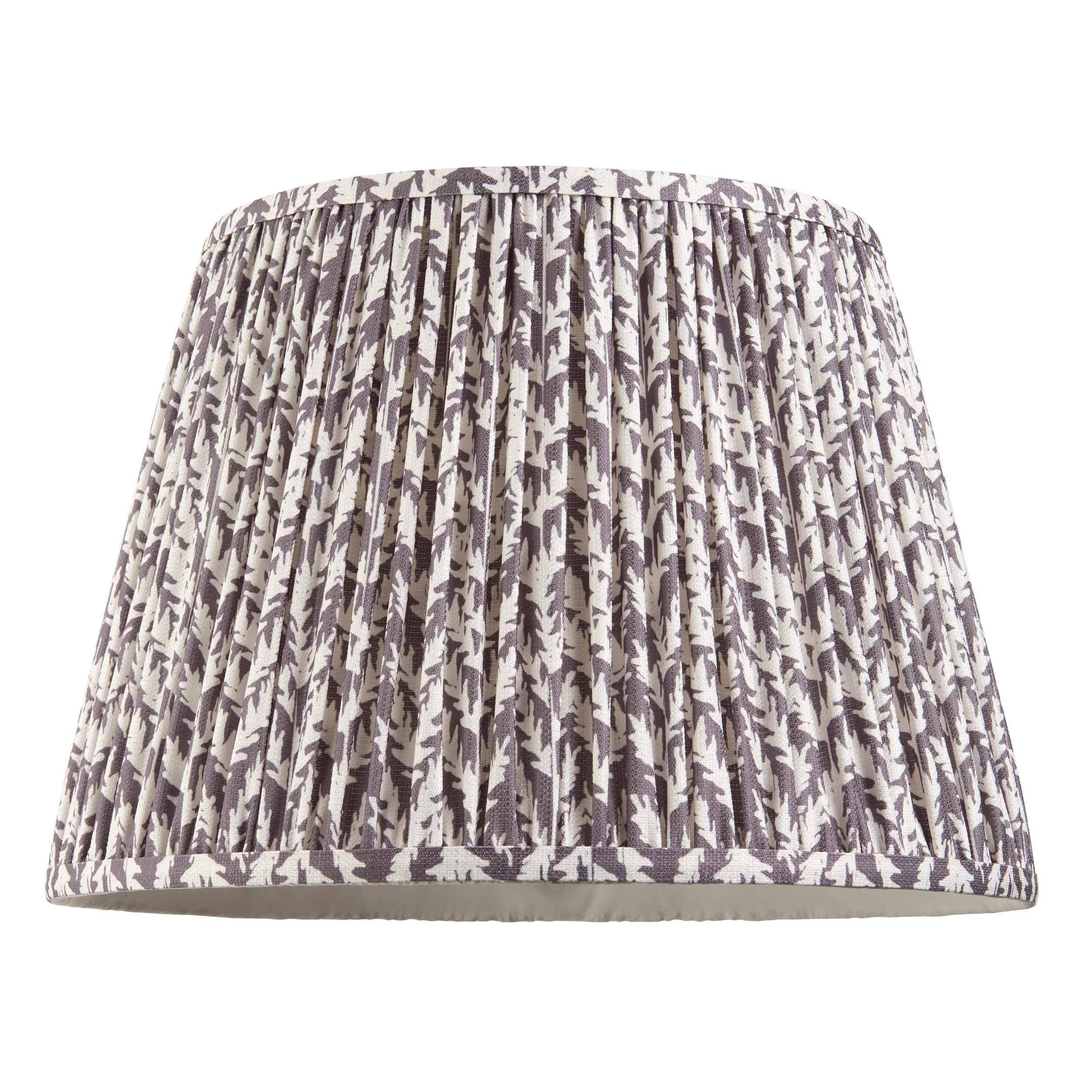 Leaf 40cm Grey Lamp Shade