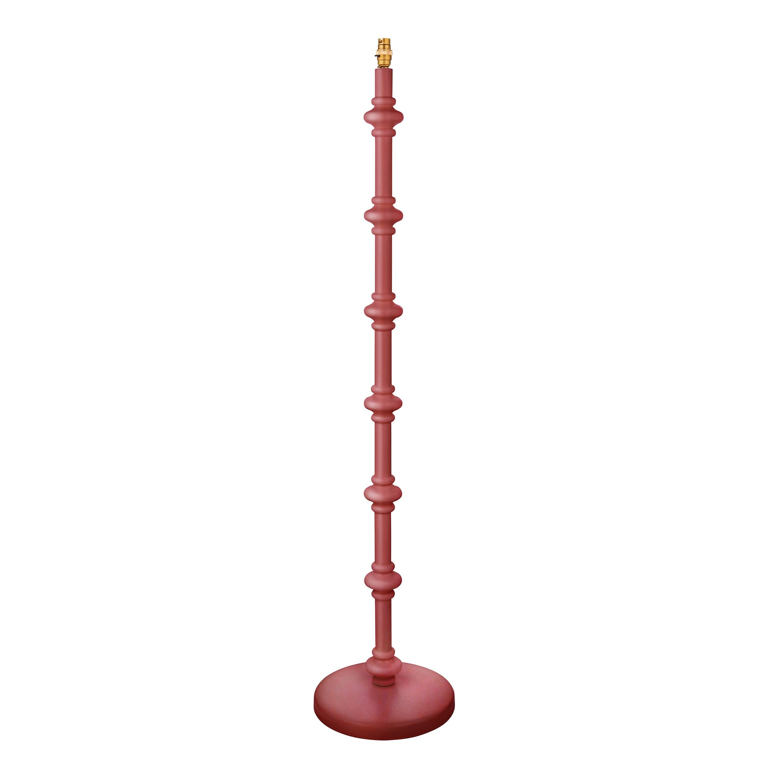 Higgledy Satin Pink Floor Lamp Base