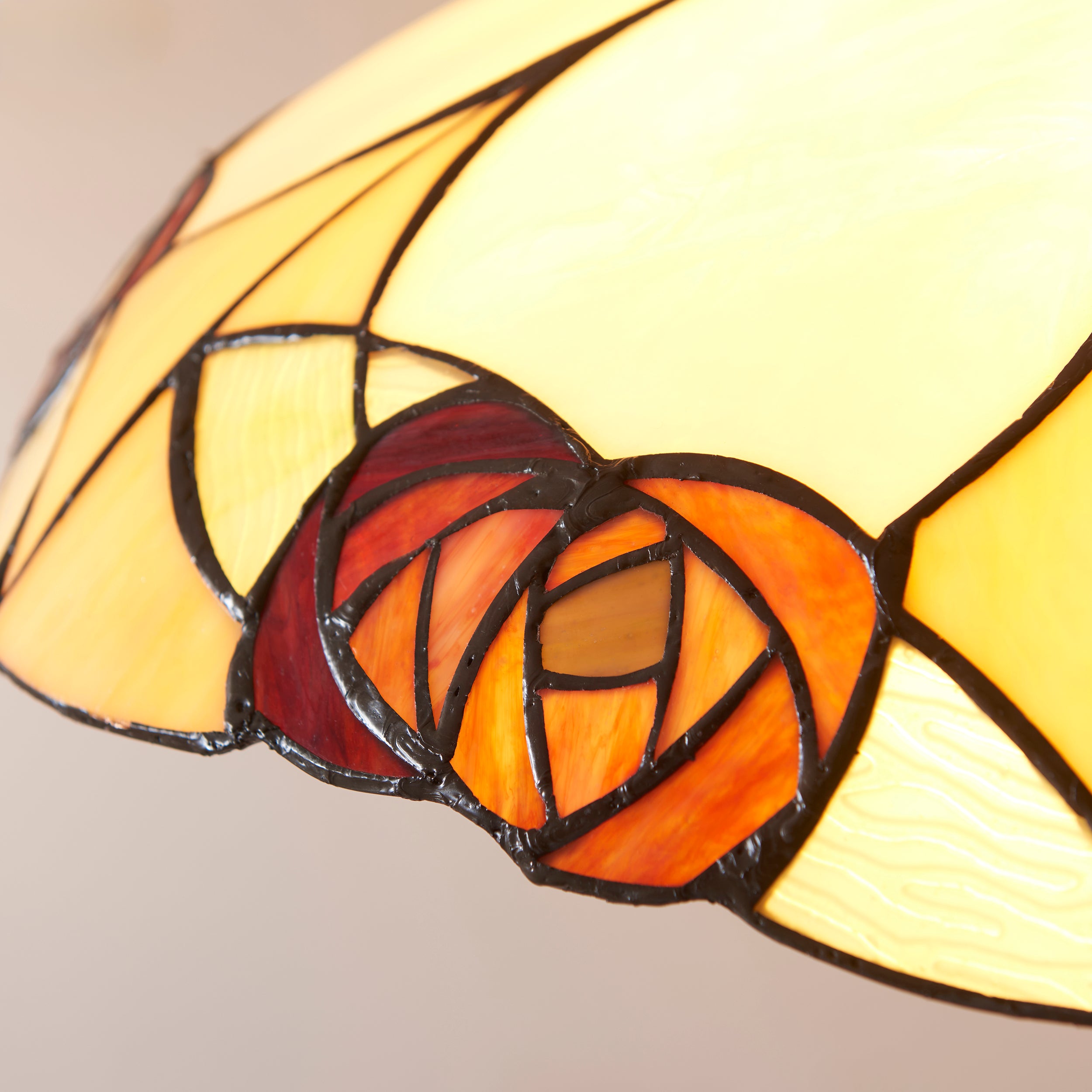 Interiors 1900 Ingram Large Tiffany Pendant Ceiling Light