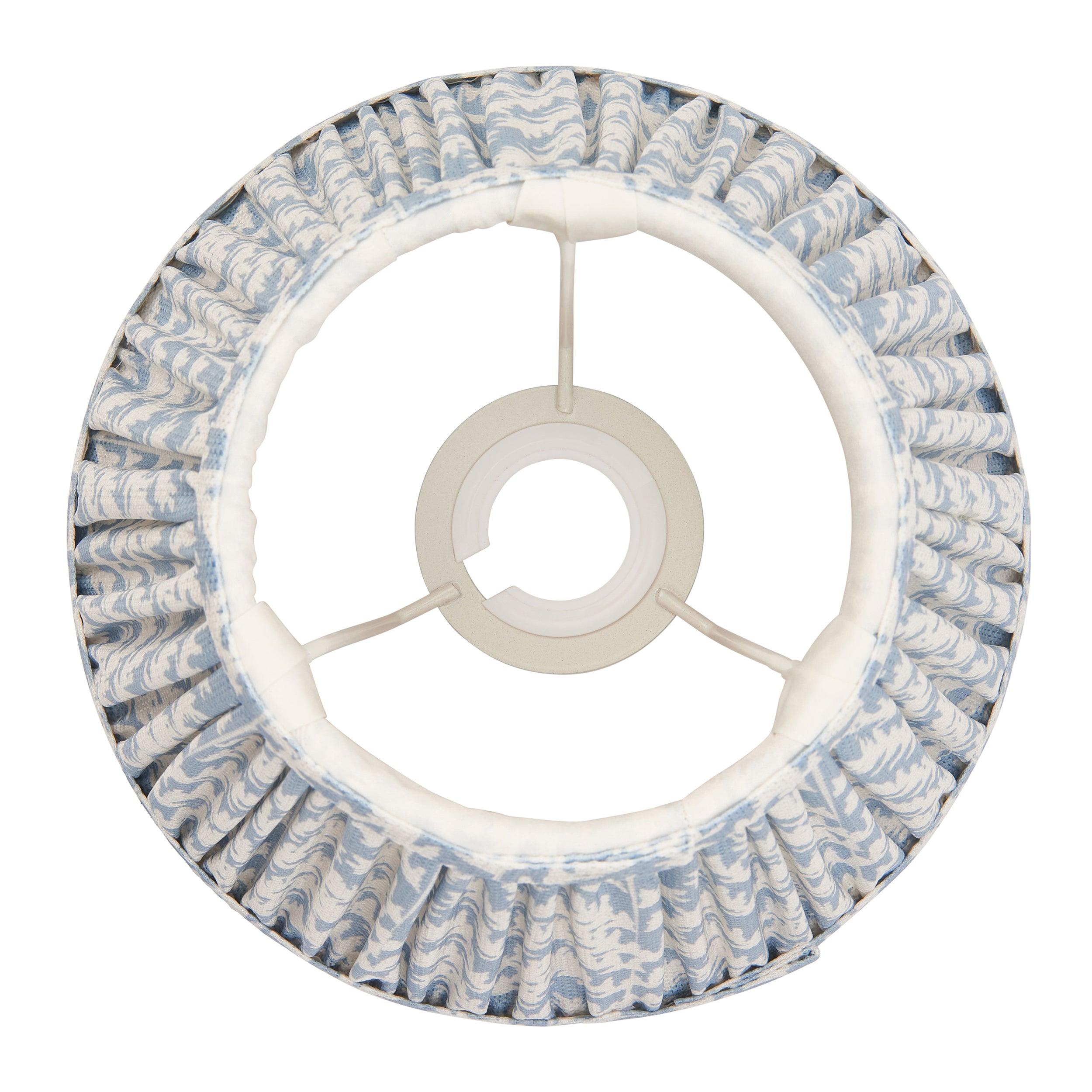 Leaf 20cm Blue Lamp Shade