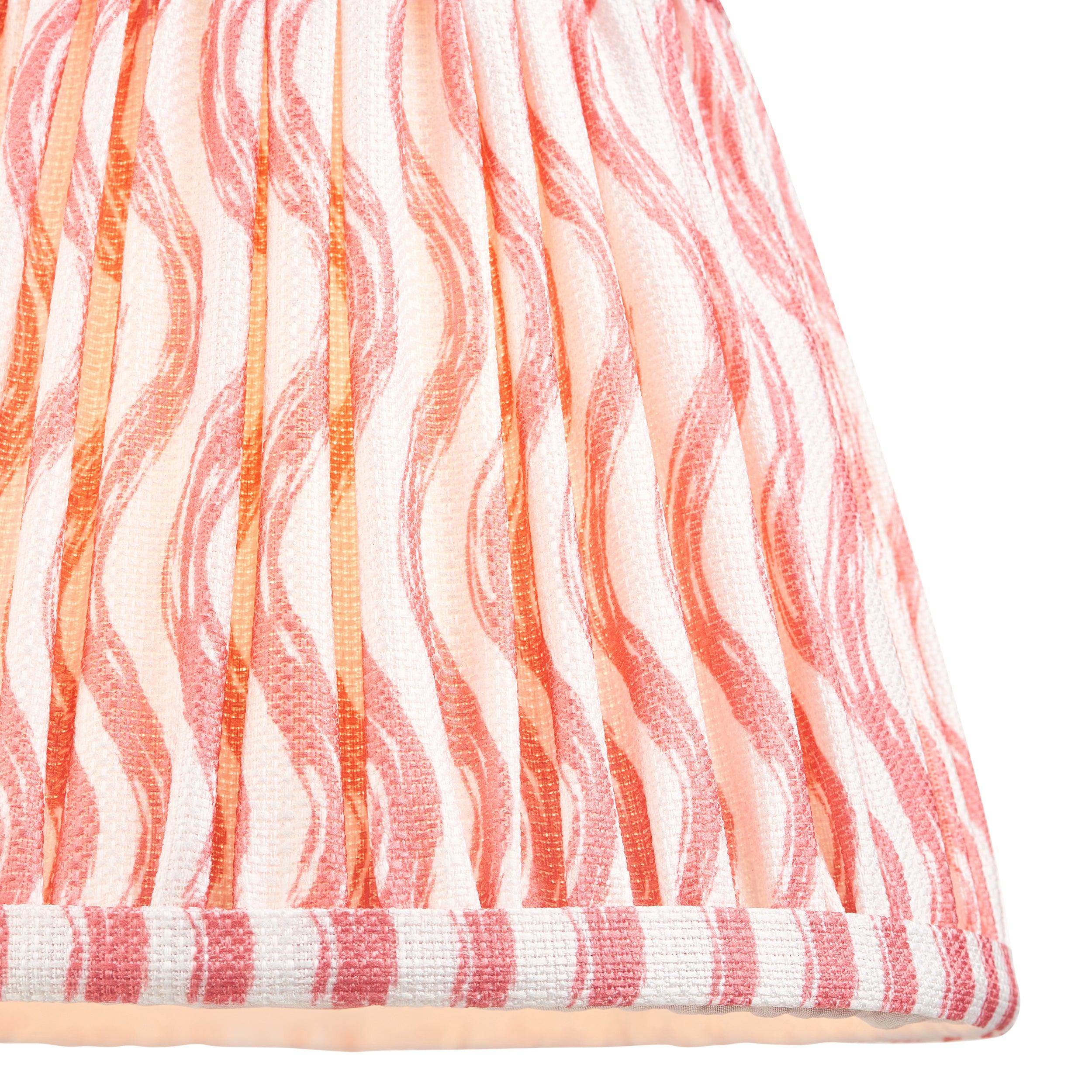 Ripple 20cm Pink Lamp Shade