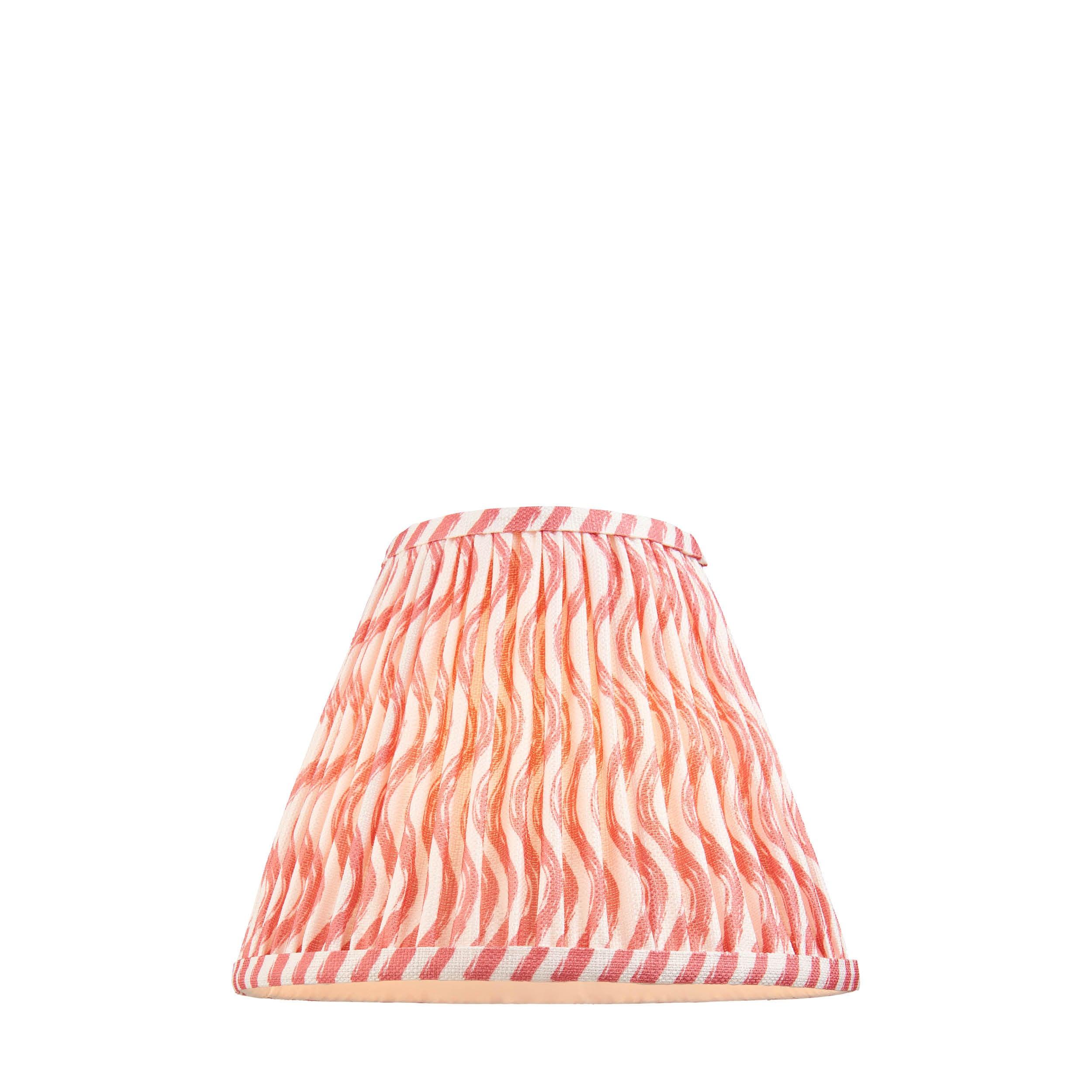 Ripple 25cm Pink Lamp Shade