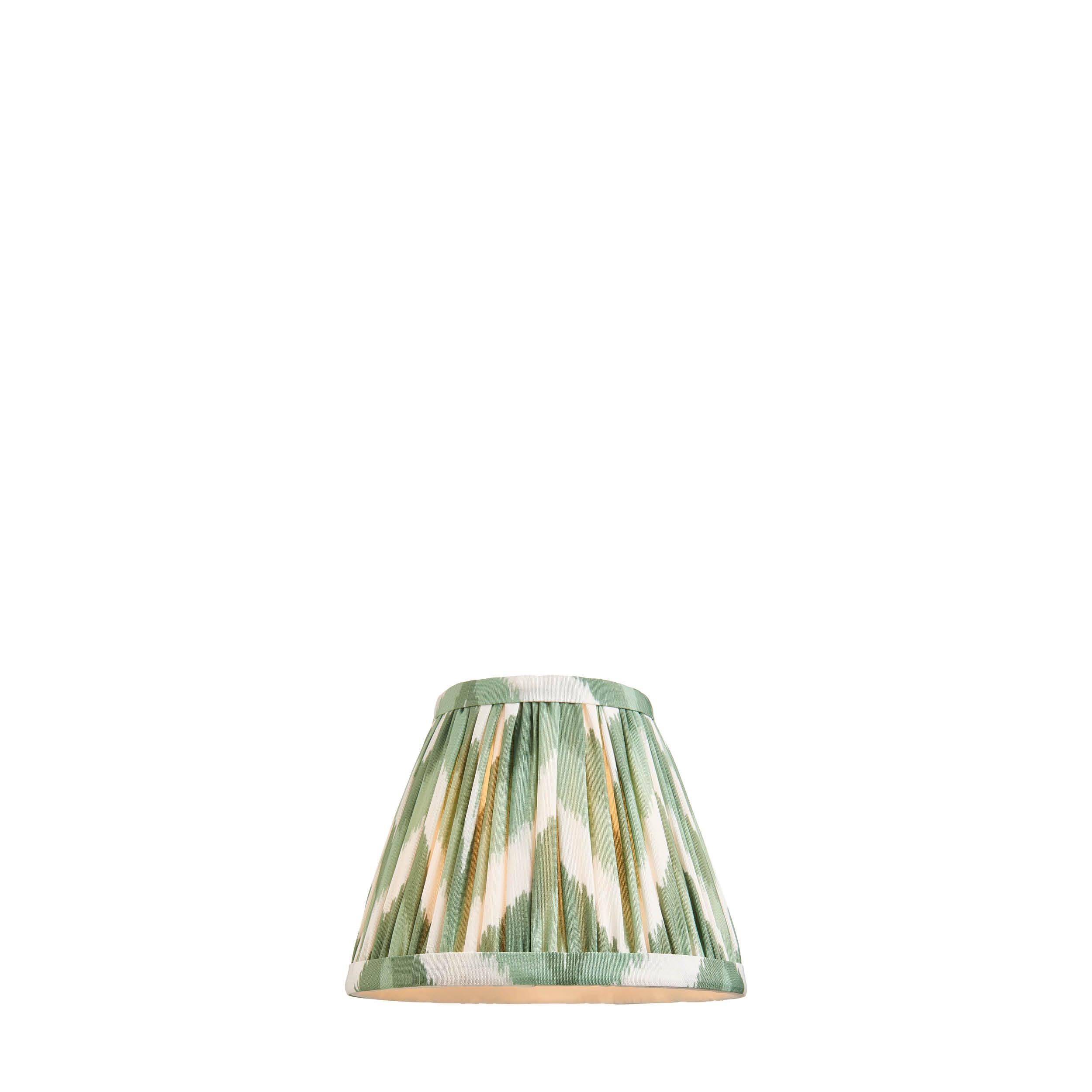 Zigzag 16cm Green Lamp Shade