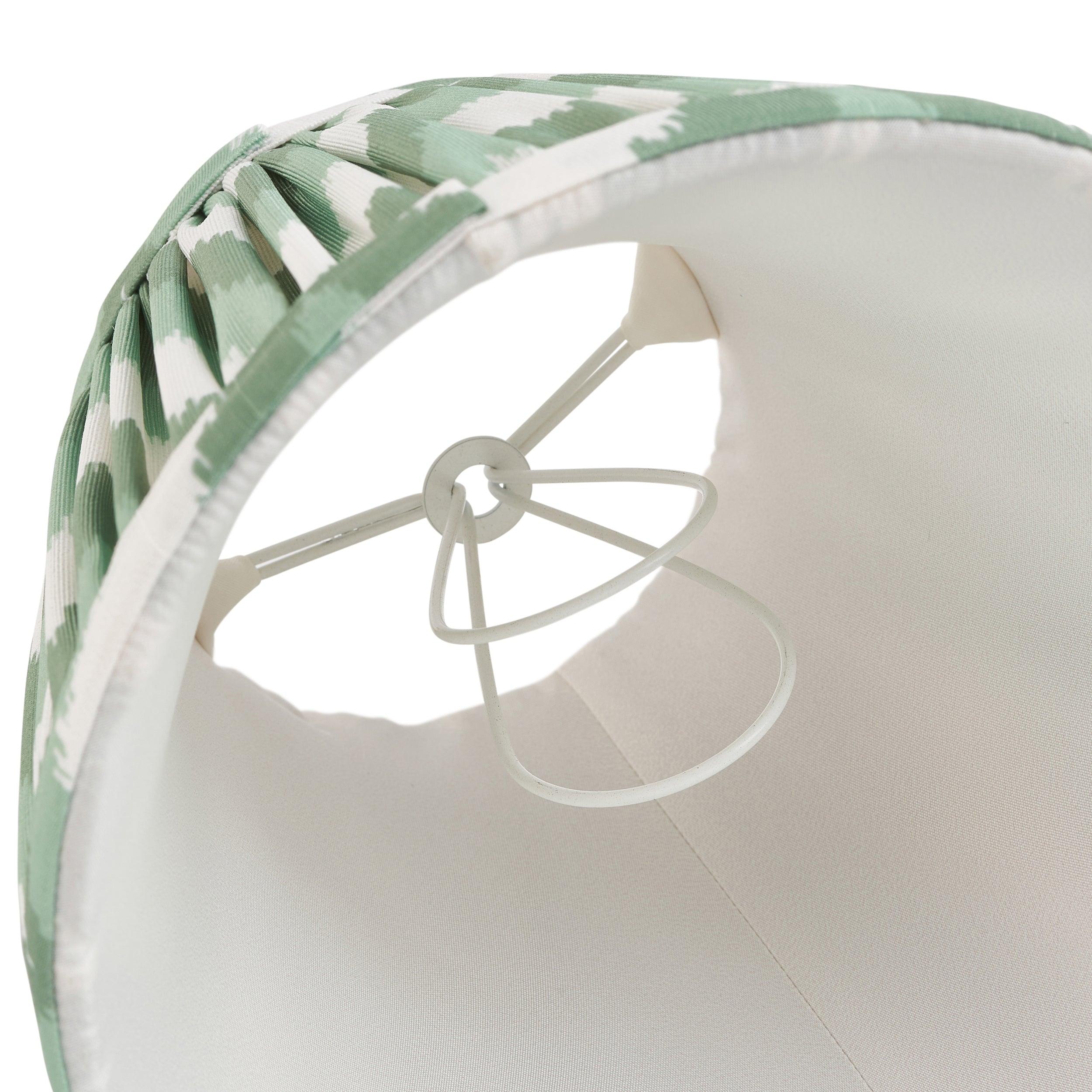 Zigzag 16cm Green Lamp Shade