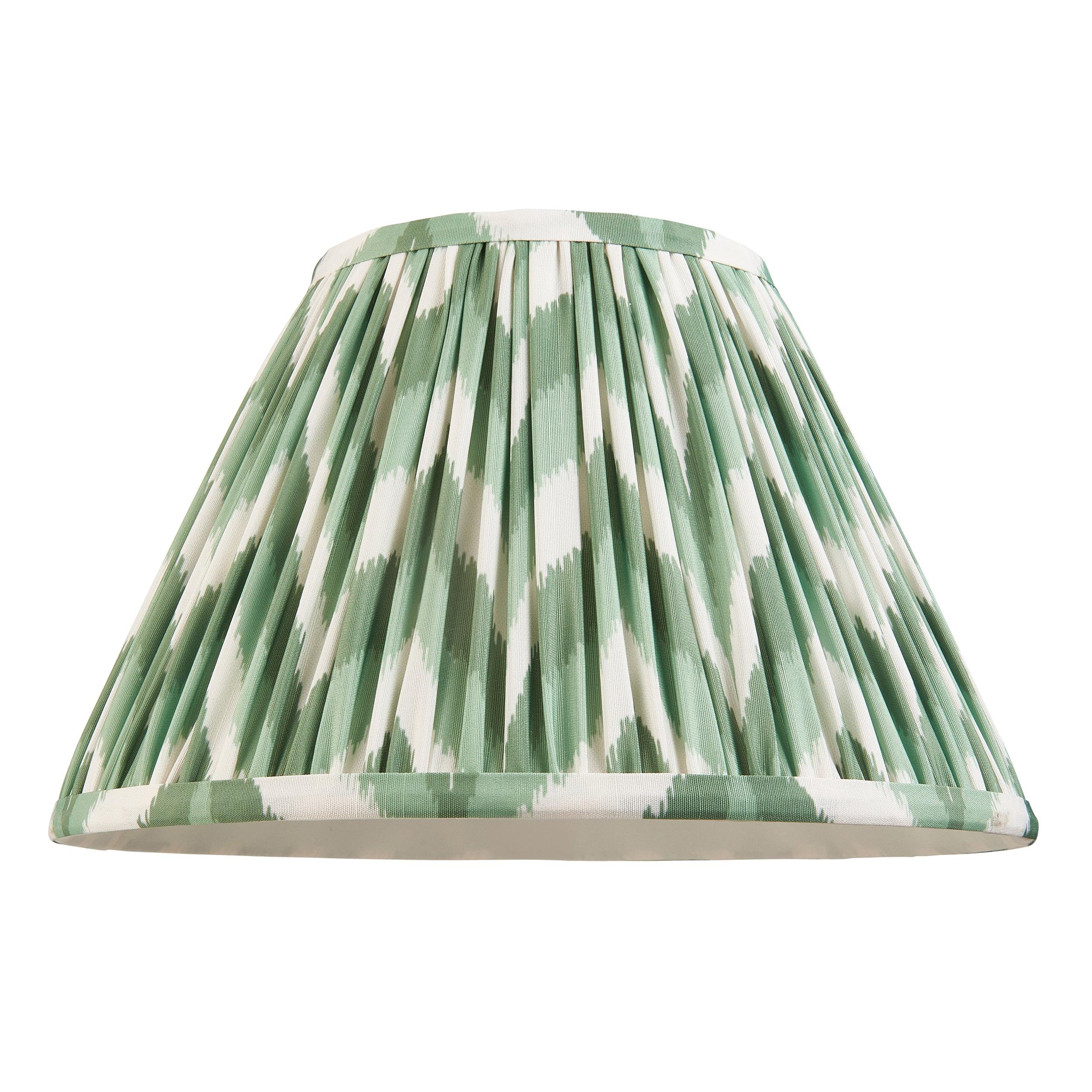 Zigzag 30cm Green Lamp Shade