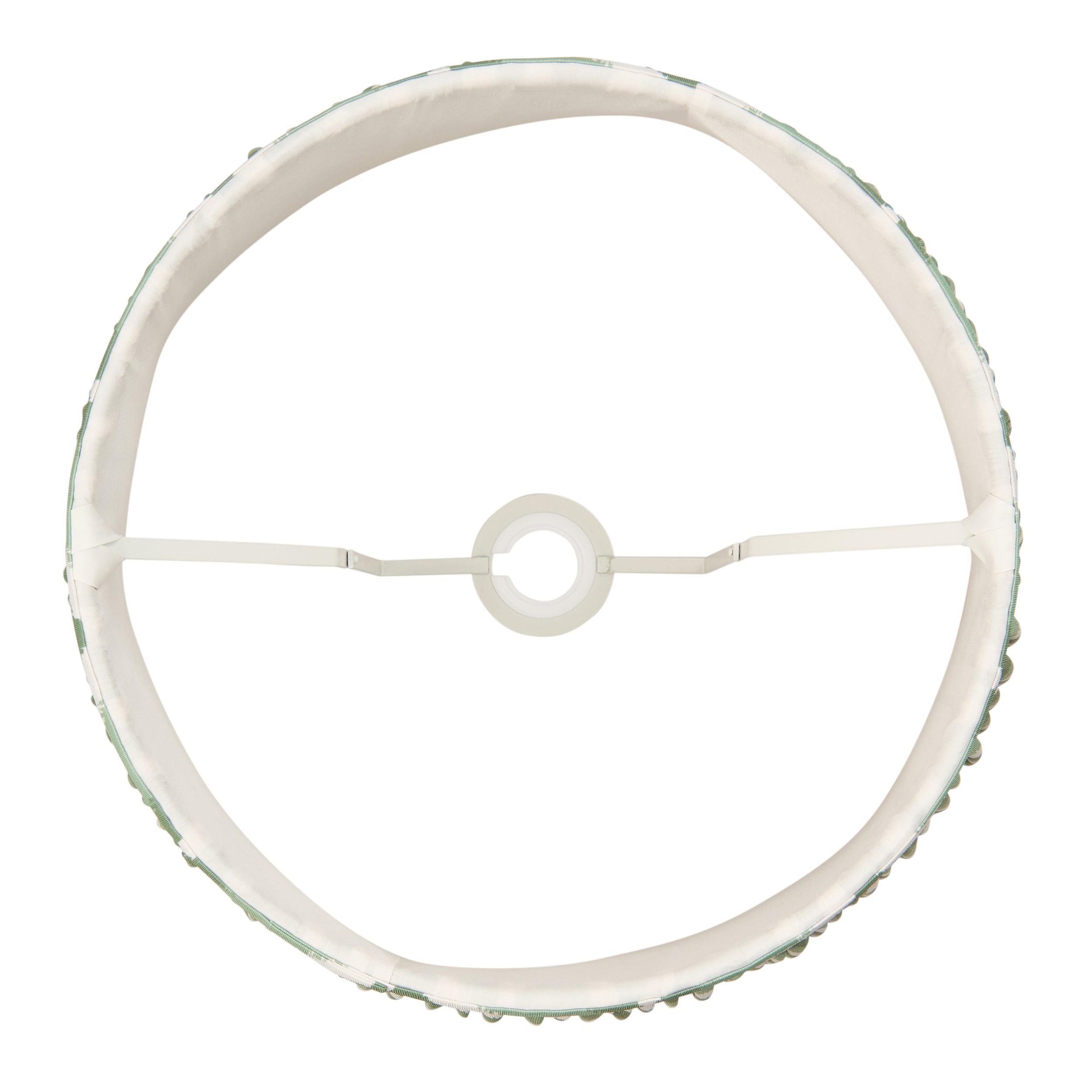 Zigzag 35cm Green Lamp Shade