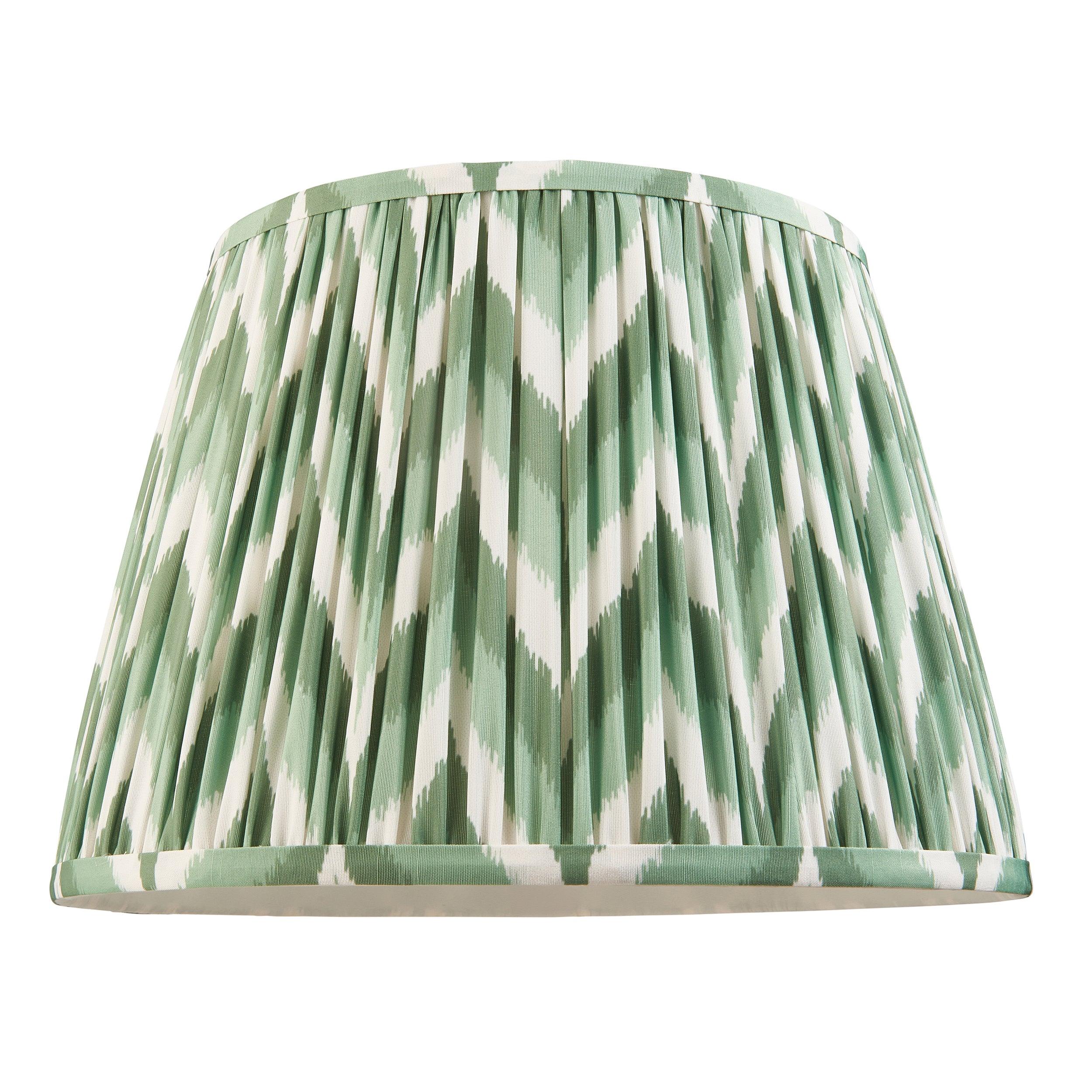 Zigzag 35cm Green Lamp Shade