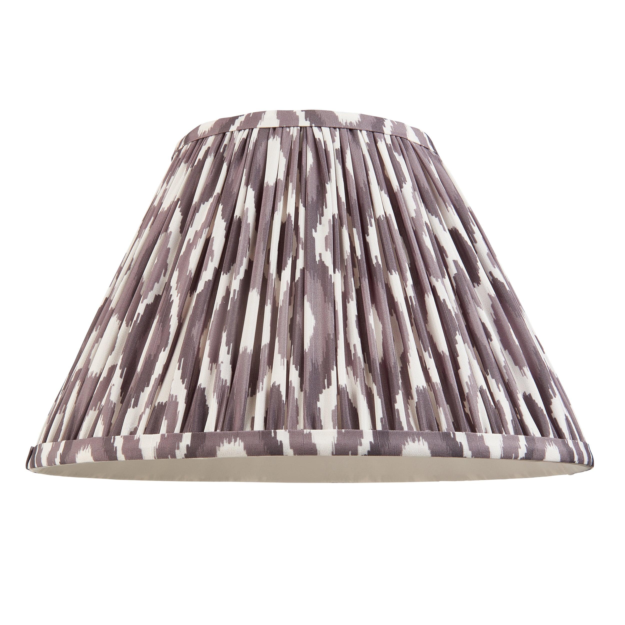 Ikat 30cm Grey Lamp Shade