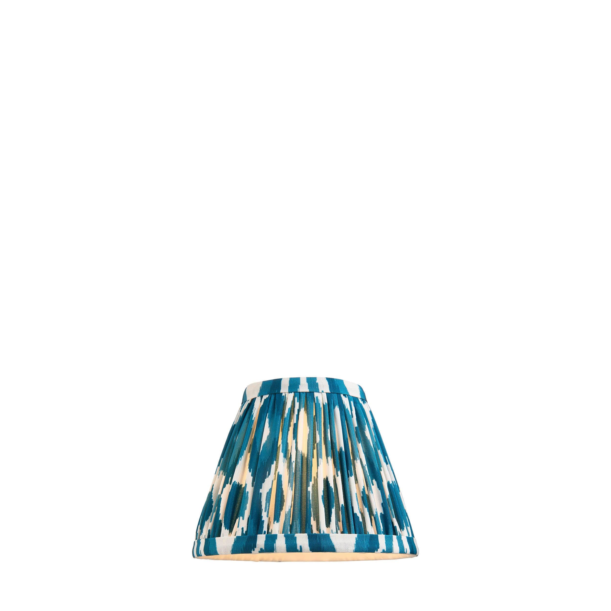 Ikat 16cm Blue Lamp Shade