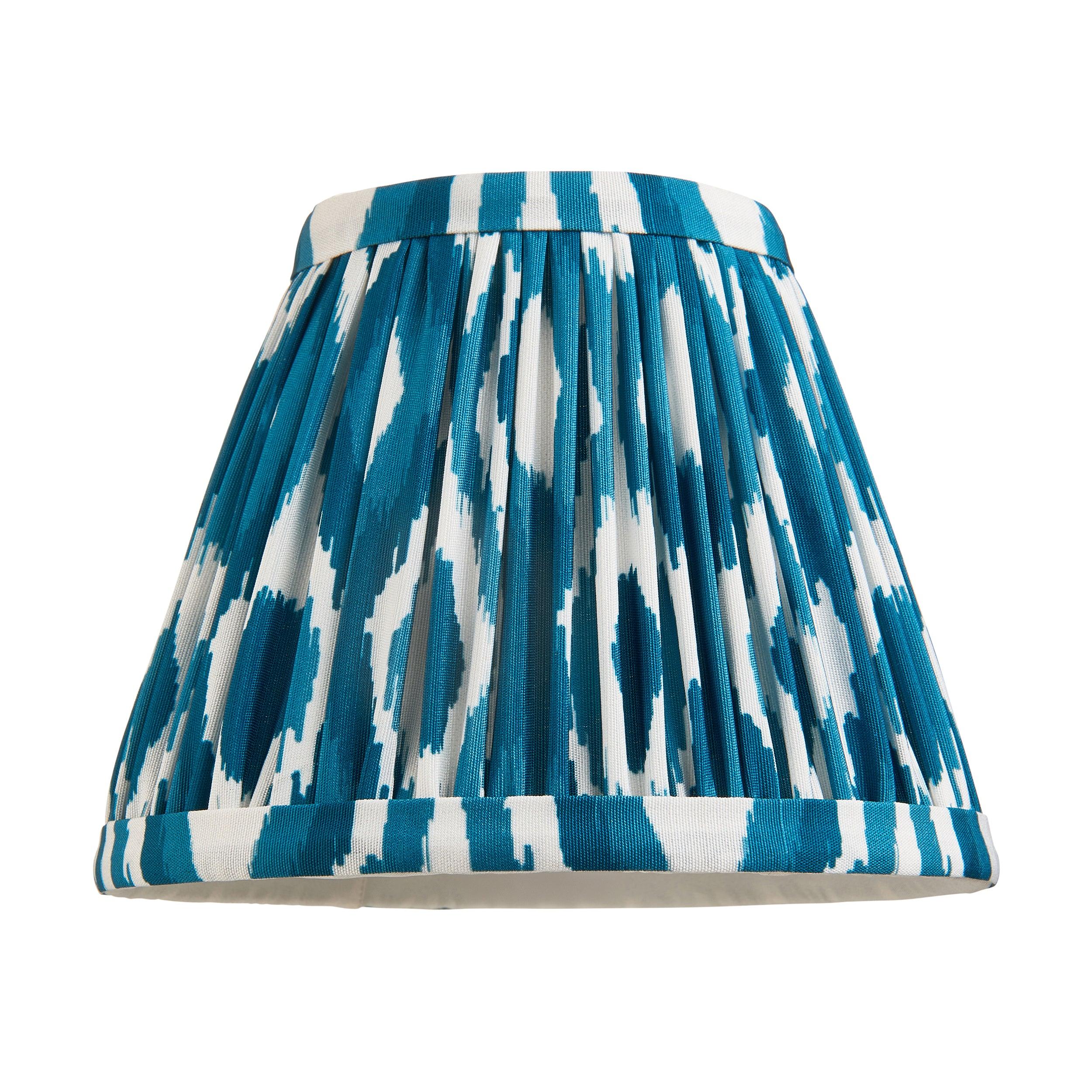 Ikat 16cm Blue Lamp Shade