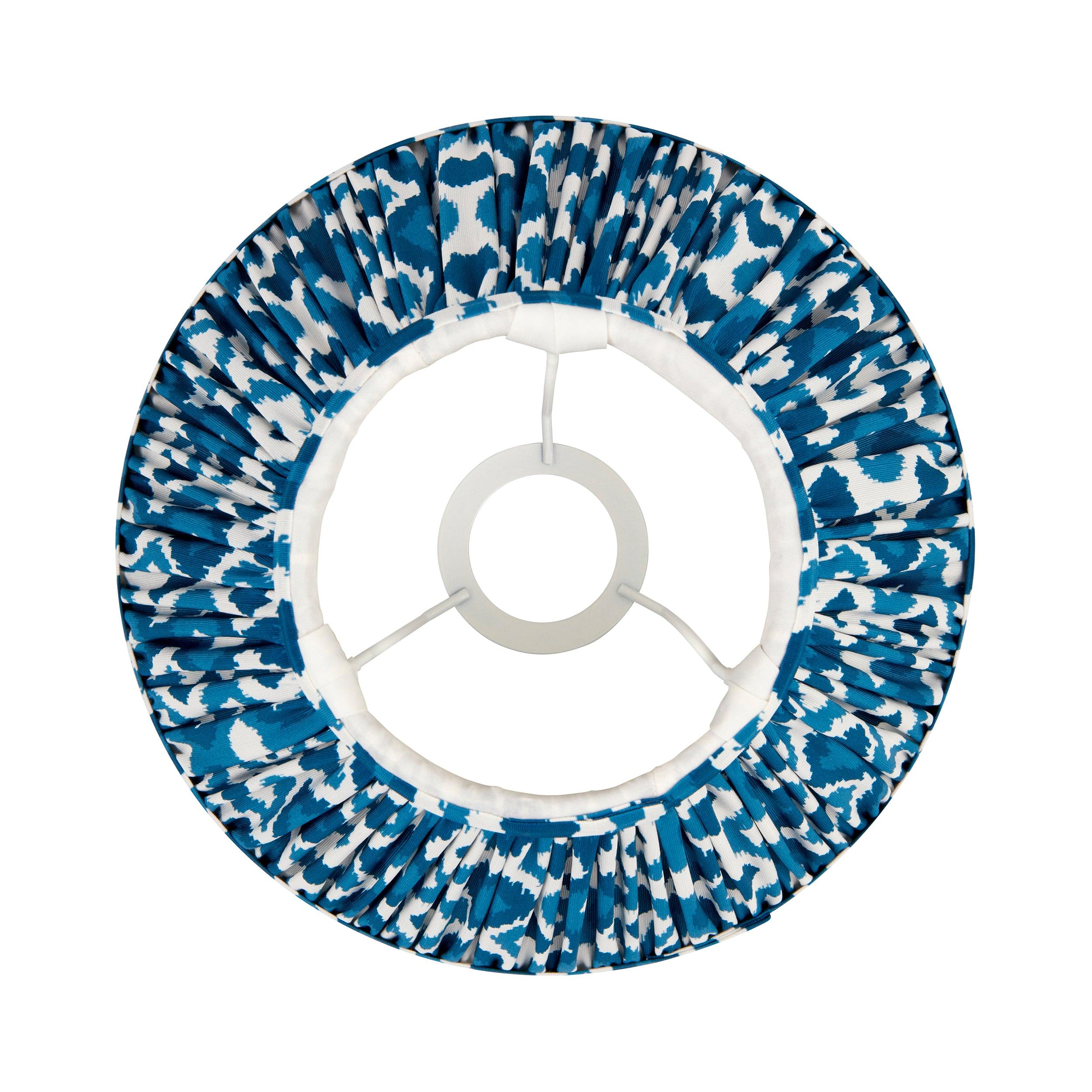 Ikat 25cm Blue Lamp Shade