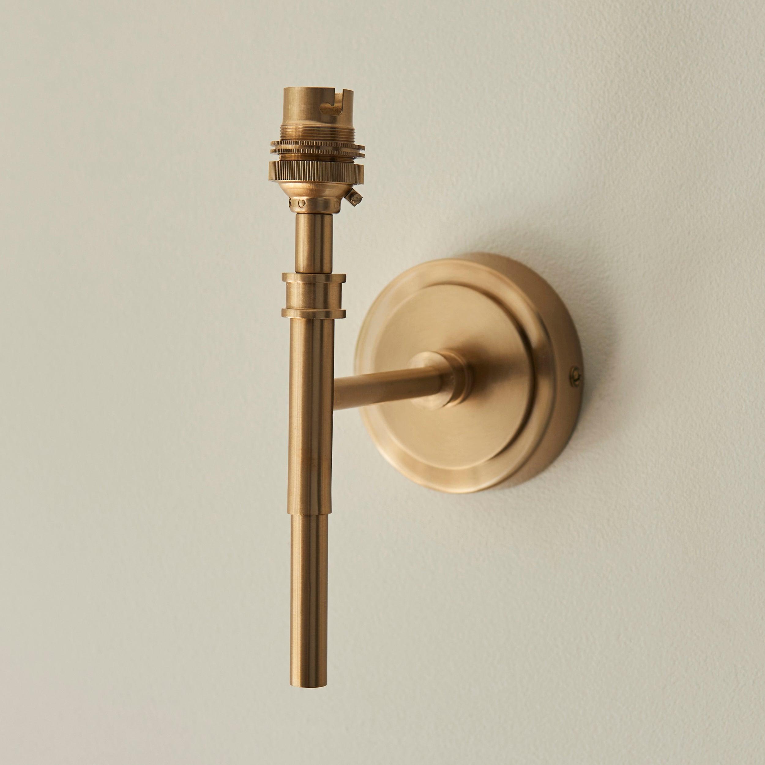 Chester Brass Wall Light Fitting