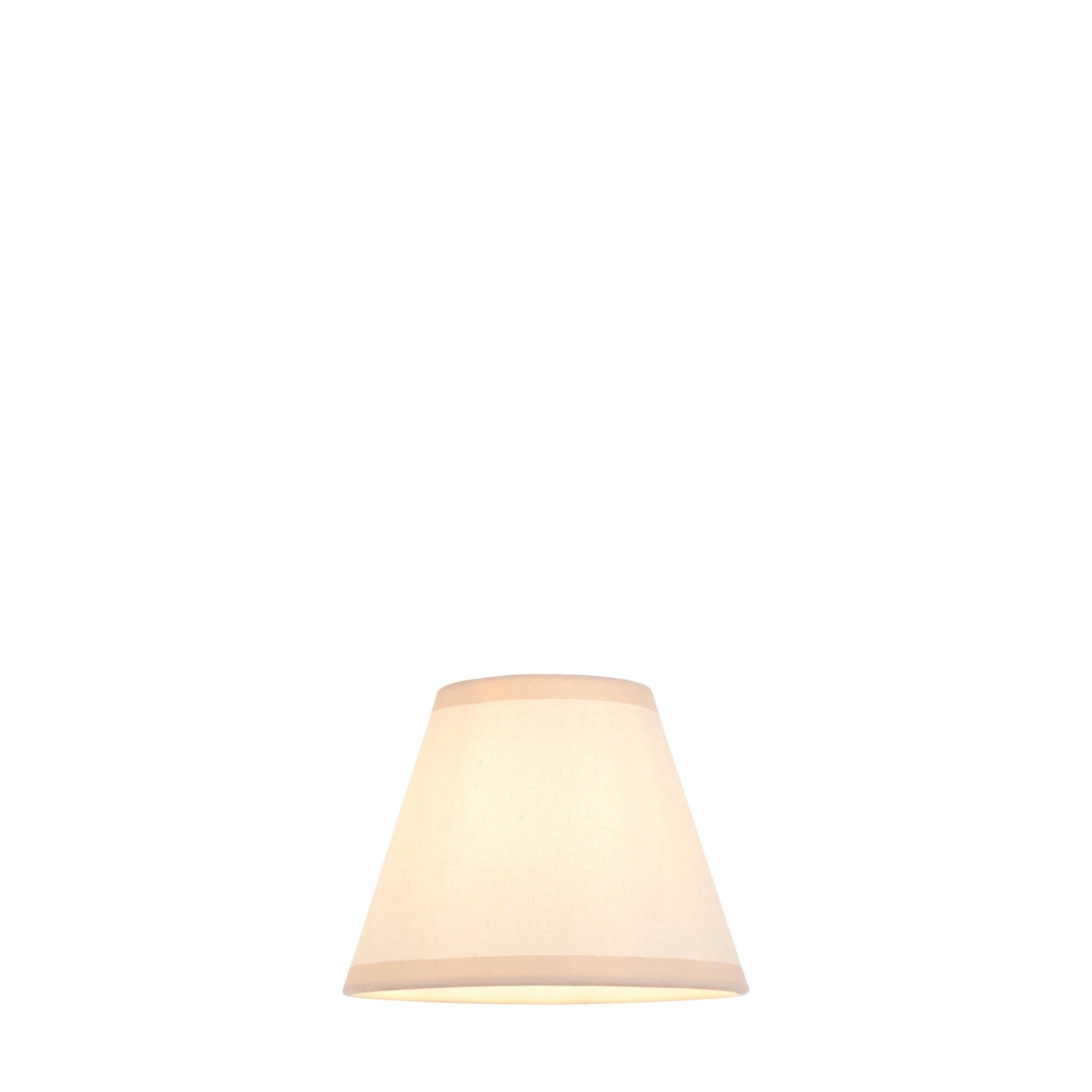 Ivy 16cm White Lamp Shade