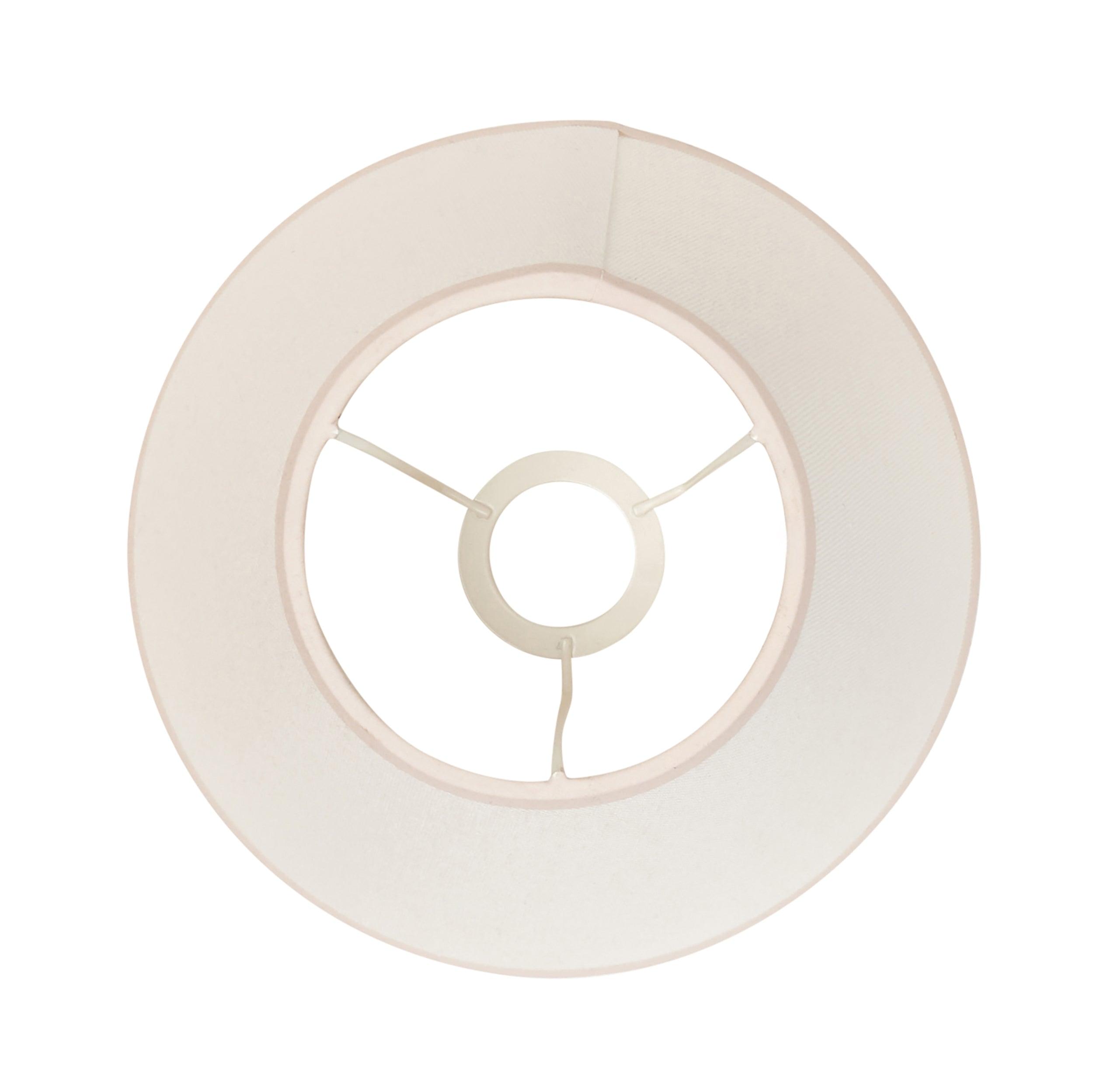 Ivy 25cm White Lamp Shade
