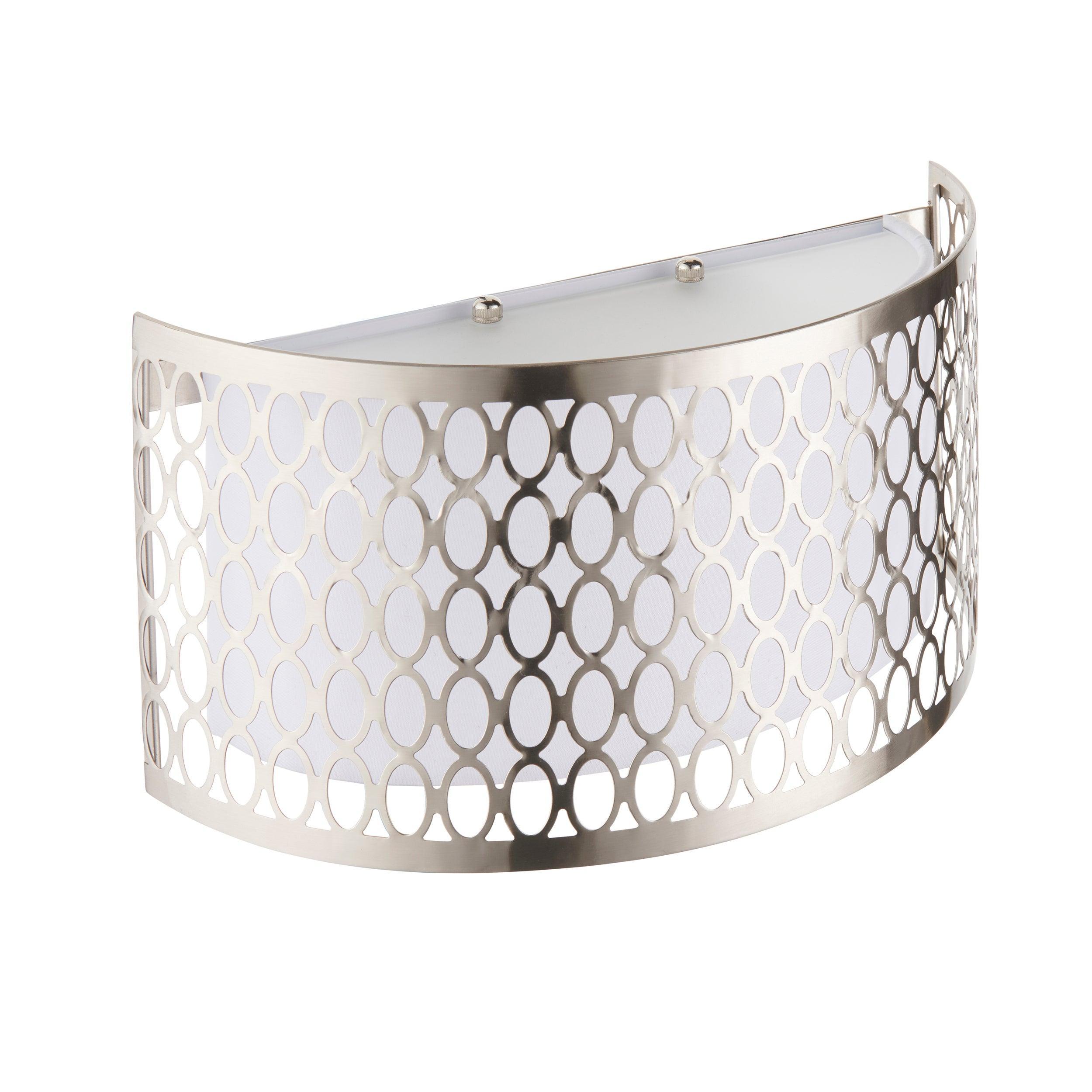 Endon Cordero Nickel Wall Light